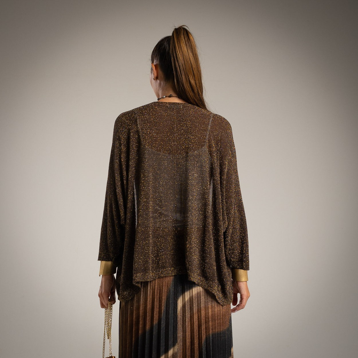 KIMONO MAGLIA LUREX