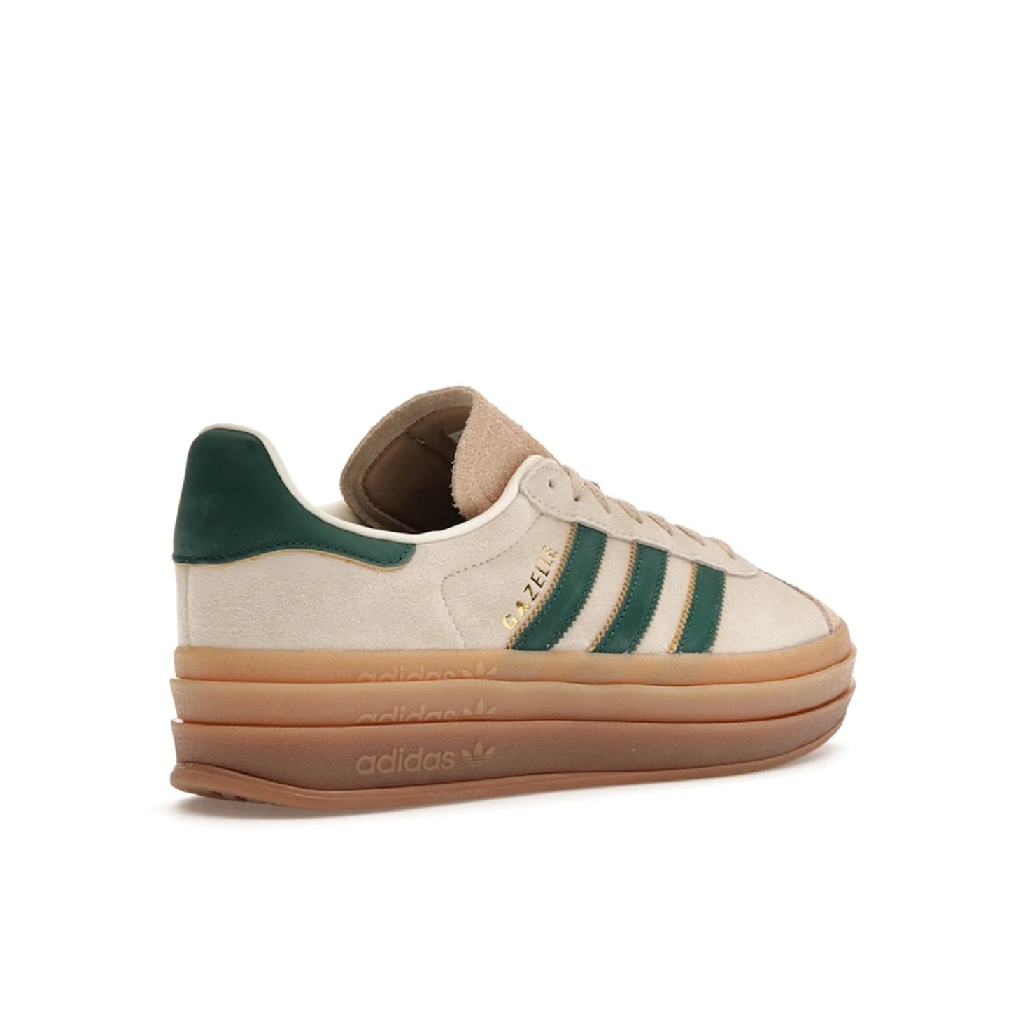 adidas Gazelle Bold Magic Beige Collegiate Green (Women's)
