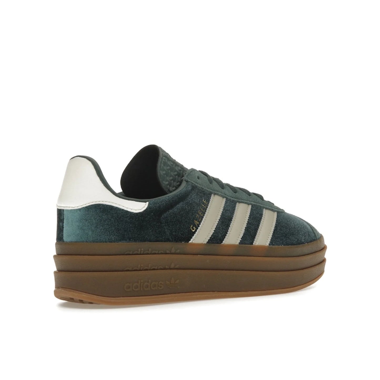 adidas Gazelle Bold Mineral Green Velvet (Women's)