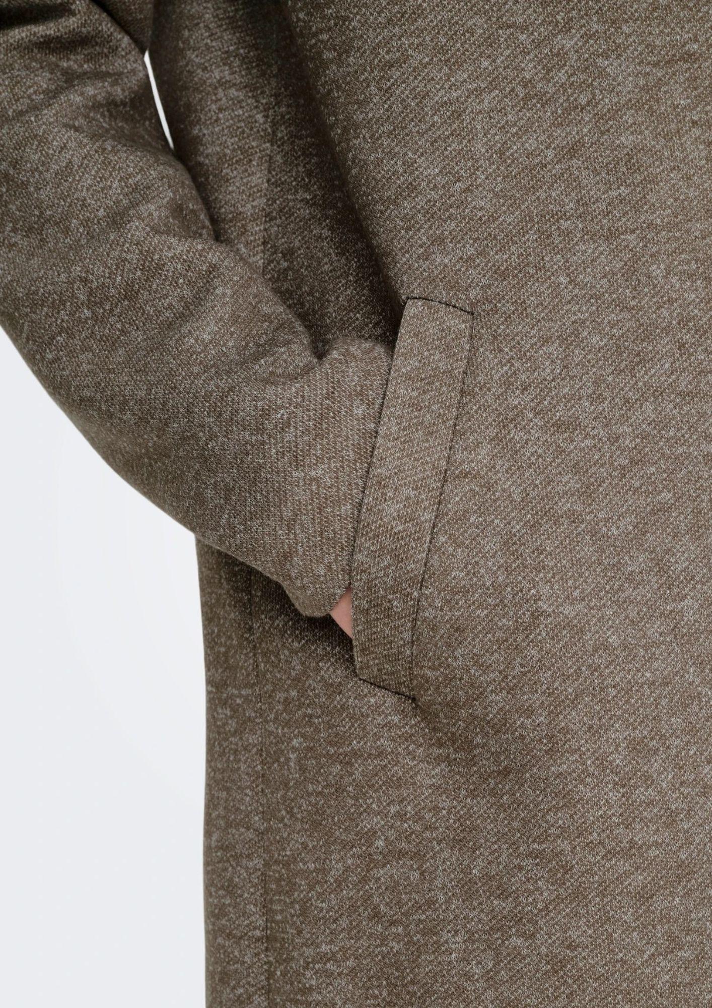 Cappotto Donna Only Onlsedona Marrone Noce