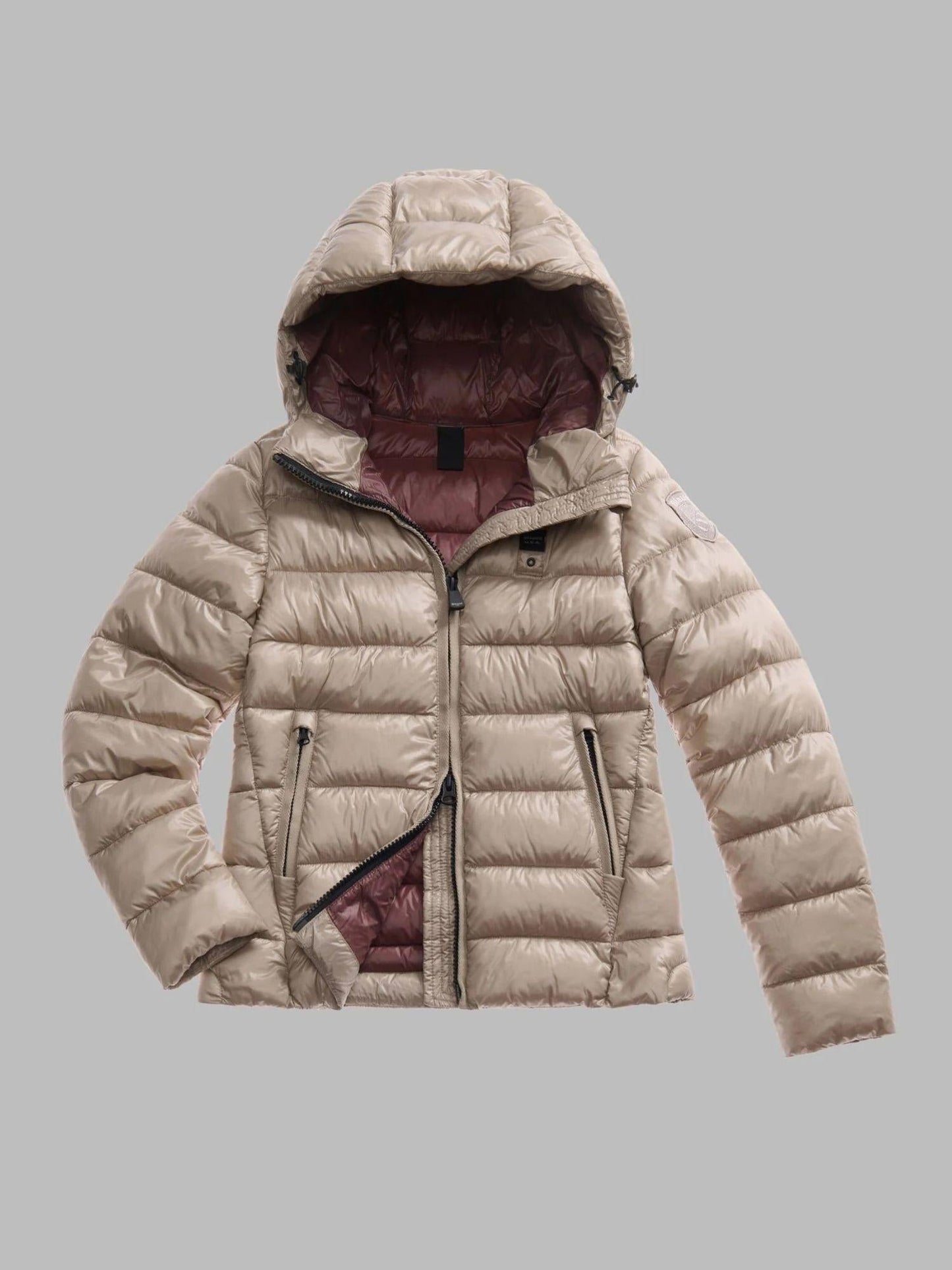 Blauer Giacca Invernale Donna Caroll Beige interno rosso