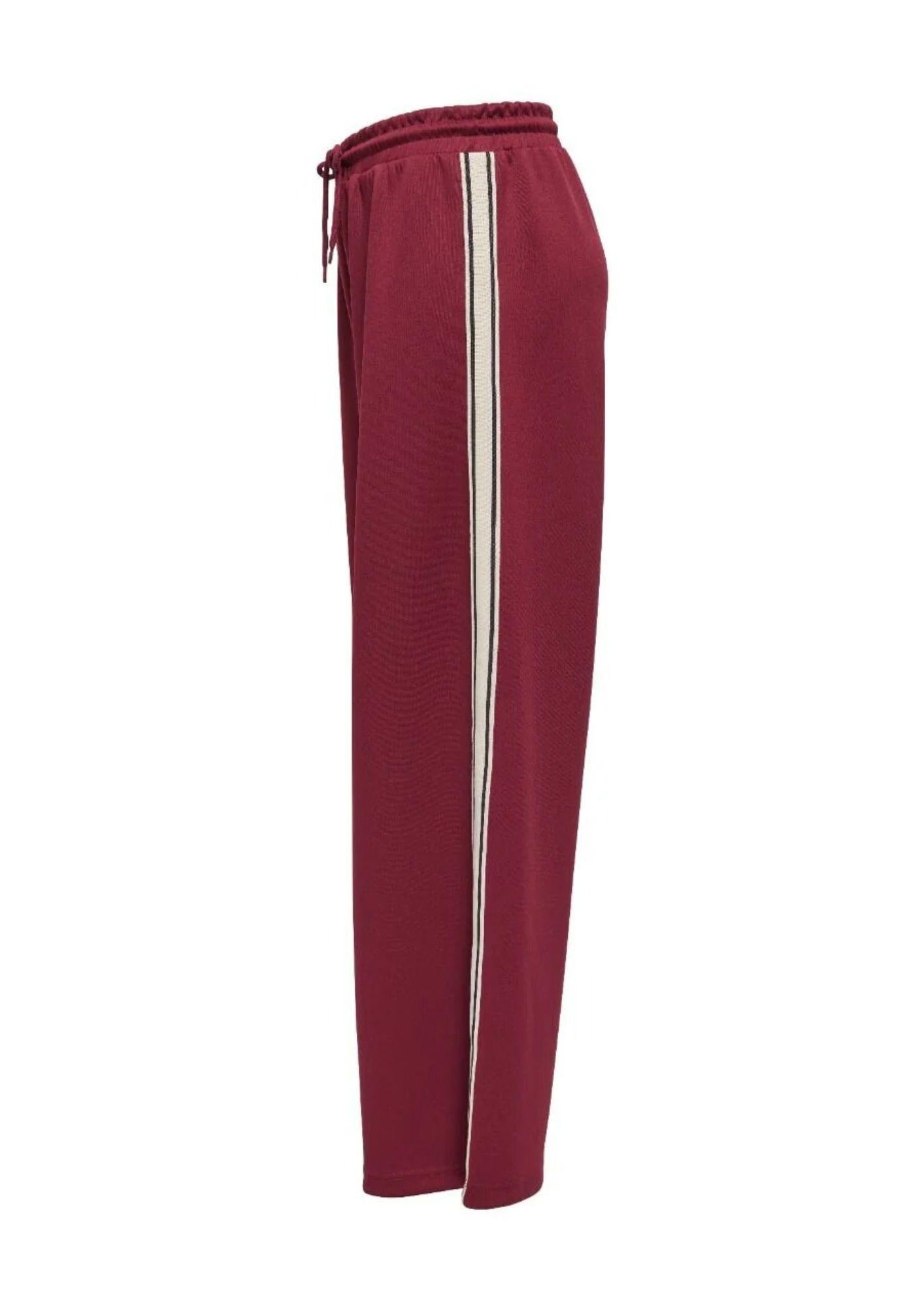 Only Pantalone Donna Asta Bordeaux