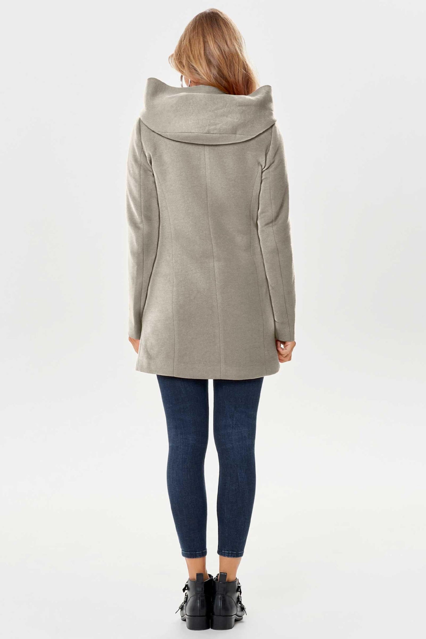 Only Cappotto Donna Sedona Grigio Verde