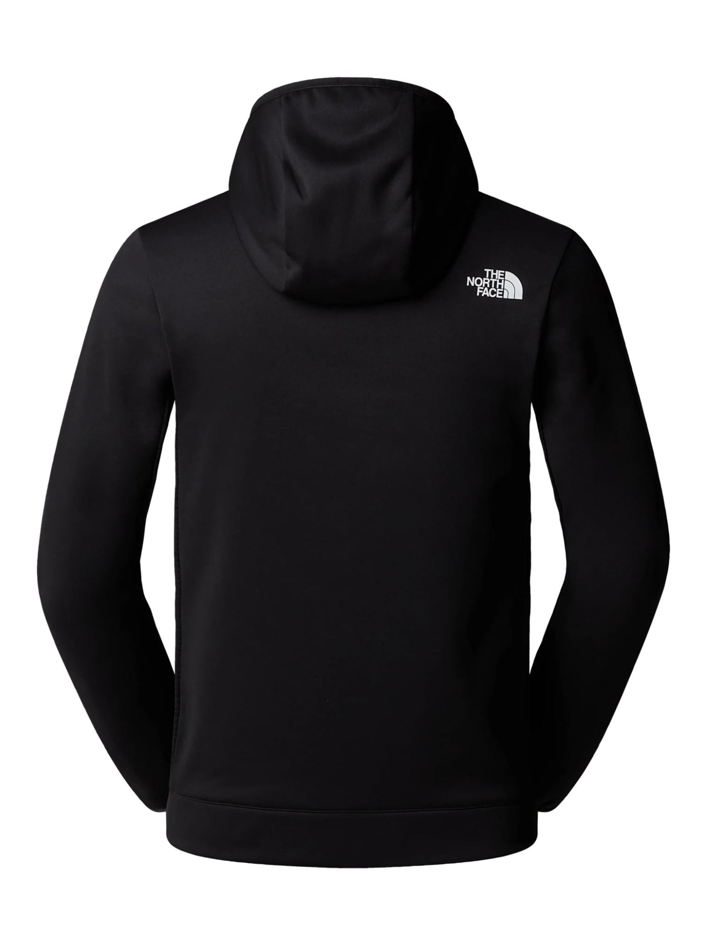 The North Face Felpa Uomo in Pile con Cappuccio e Cerniera Integrale Mountain Athletics Nero
