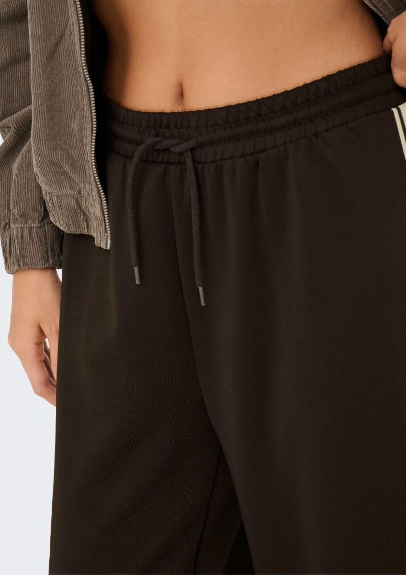 Only Pantalone Donna Asta Marrone