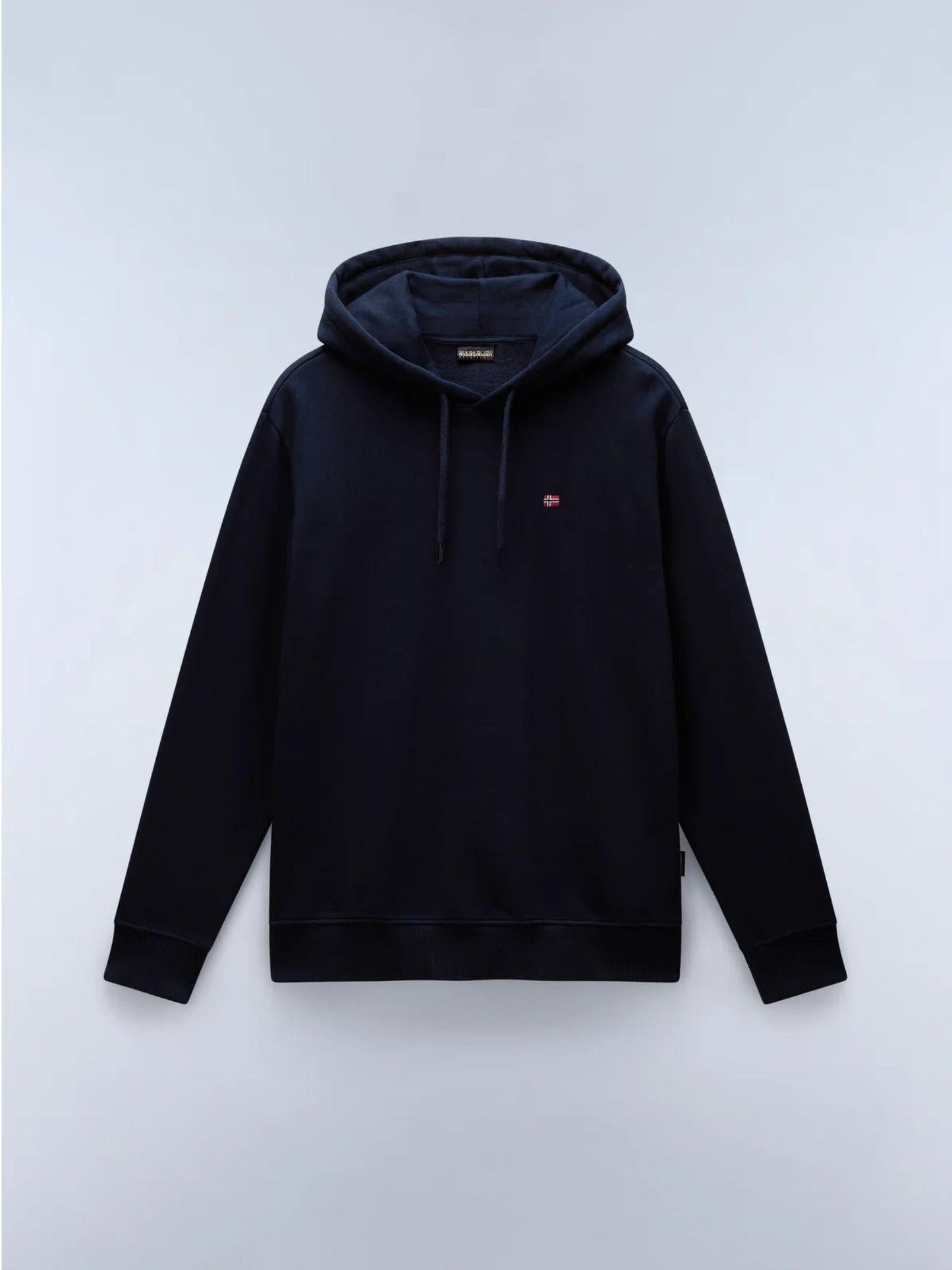 Napapijri Felpa Uomo Balis Con Cappuccio Blu Scuro