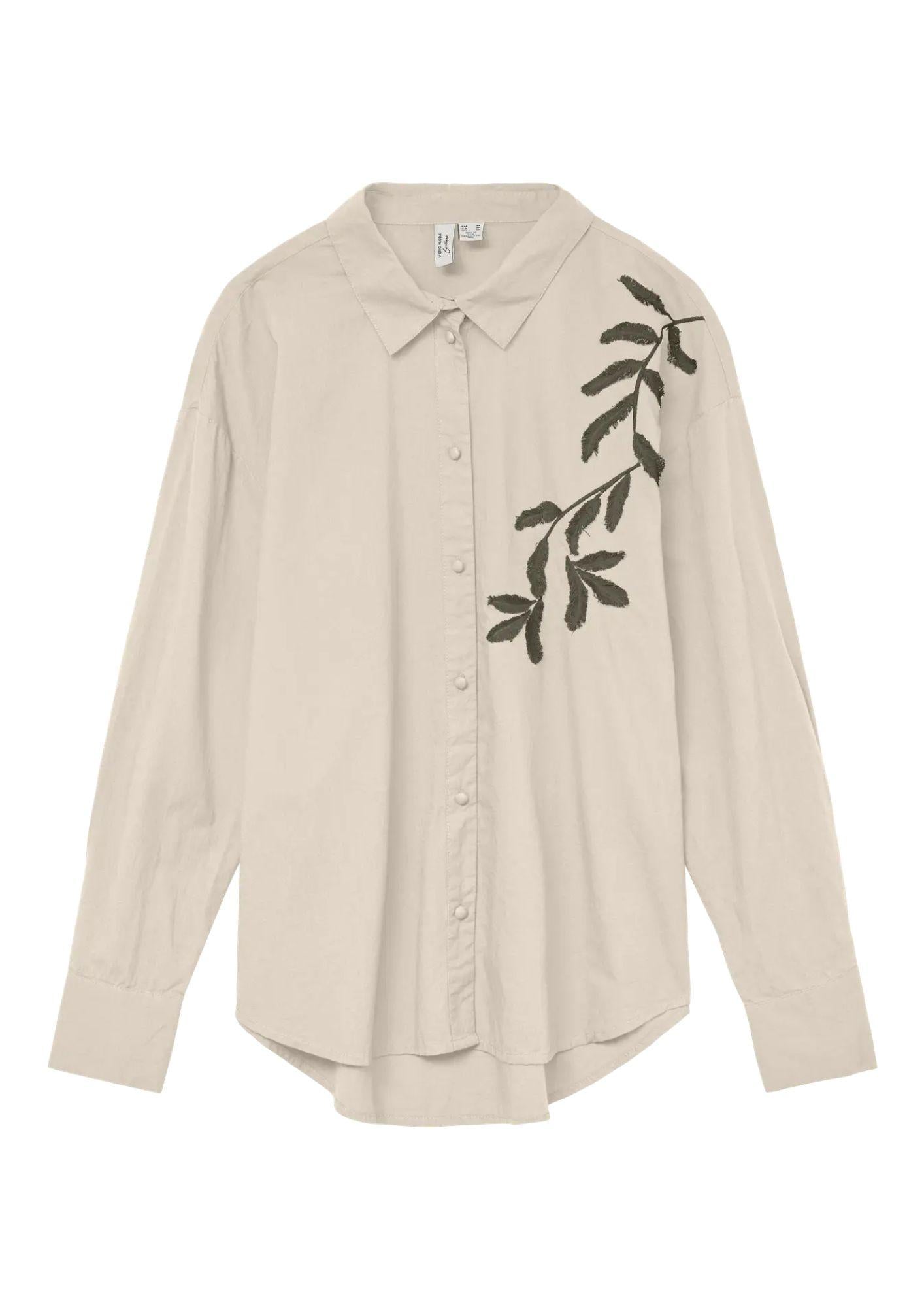 Vero Moda Camicia Donna Fern Birch Grape Leaf