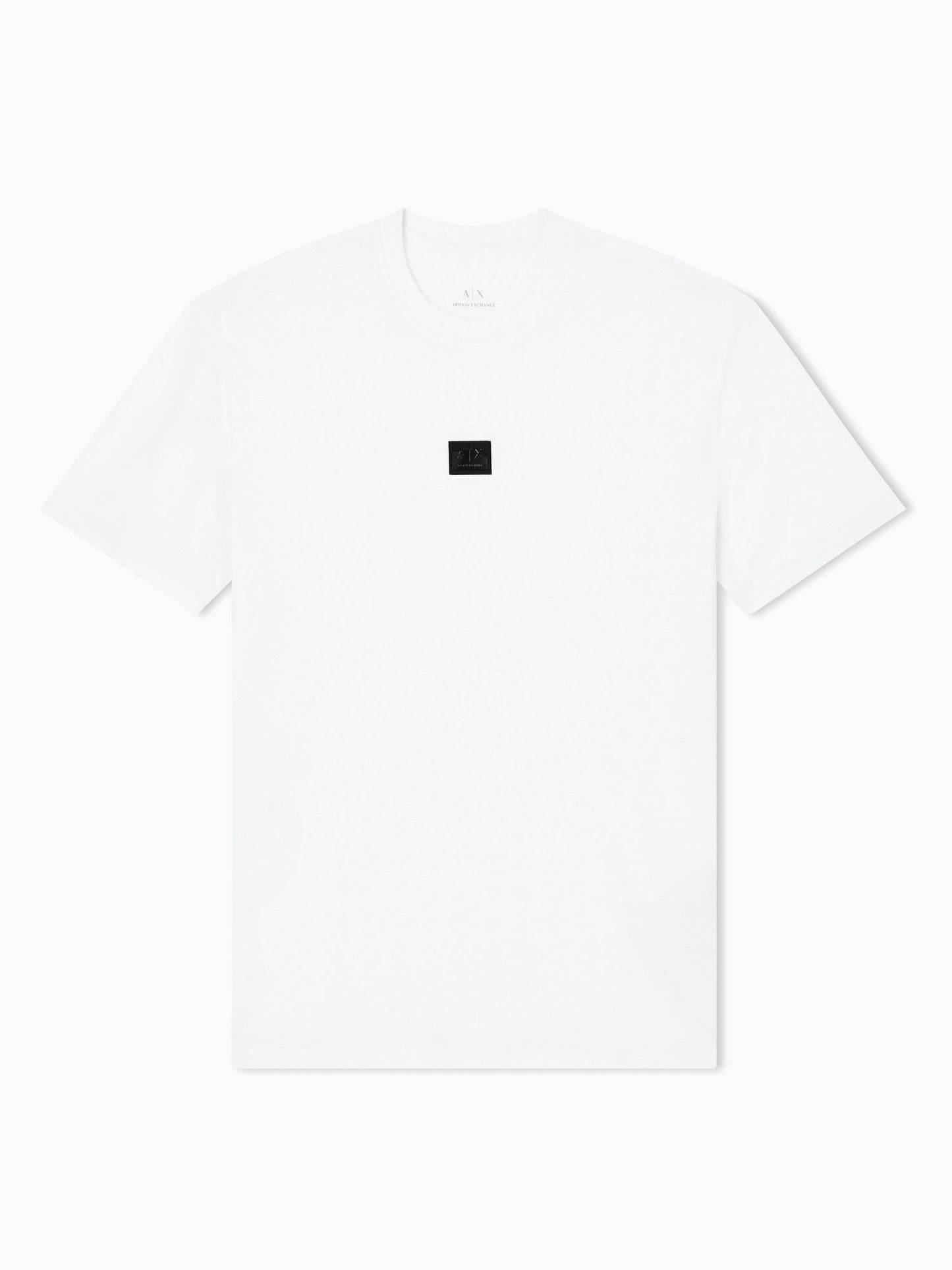 Armani Exchange T-Shirt Uomo Regular Fit Bianco