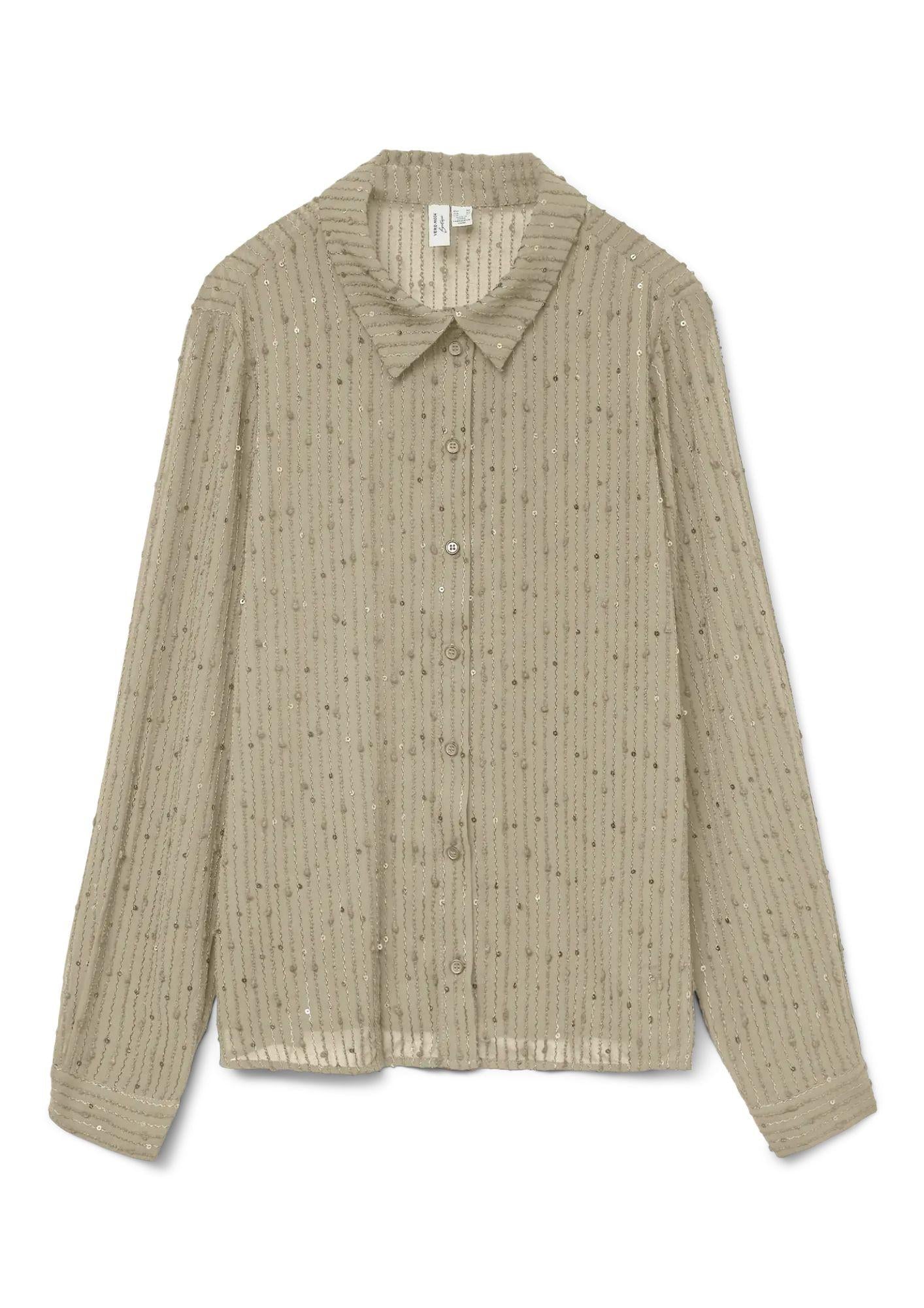 Vero Moda Camicia Donna Finola Beige