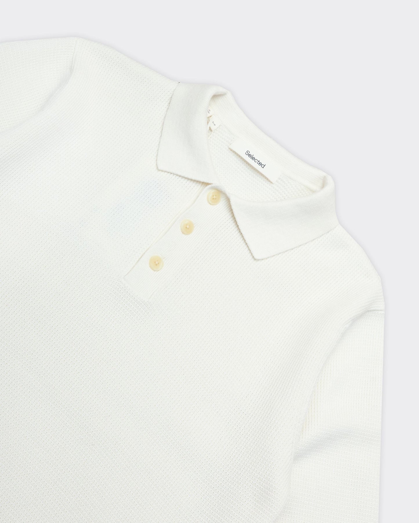 Polo Dane Knit Structure Egret