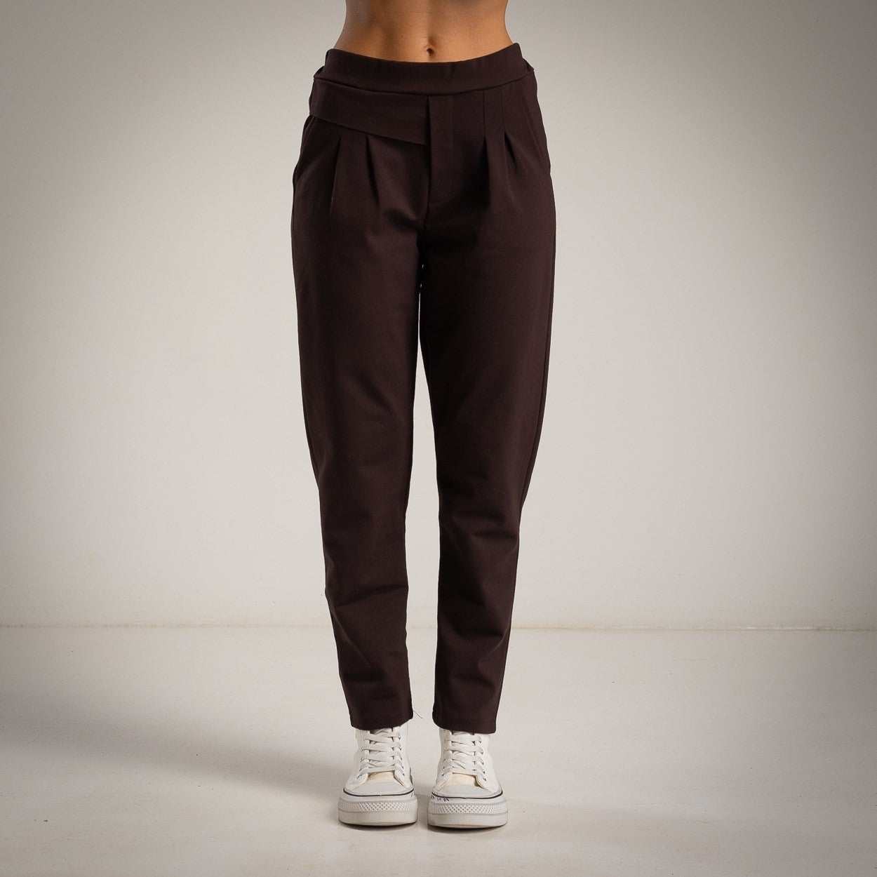 PANTALONI CON DOPPIA FASCETTA