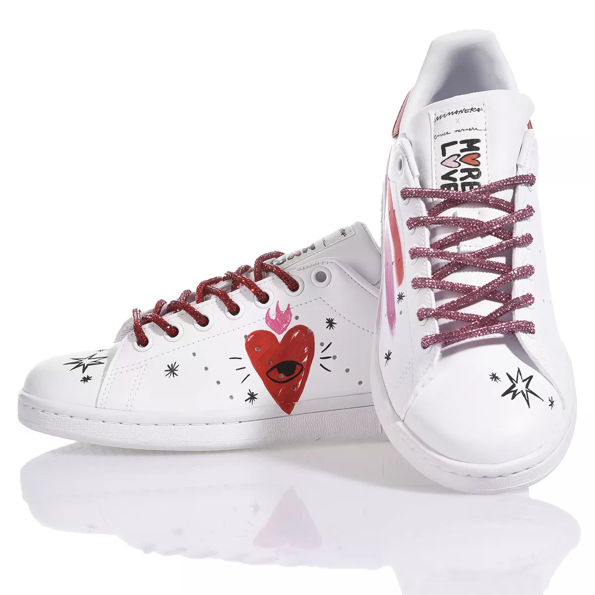 Adidas Stan Smith More Love by Enrica Mannari