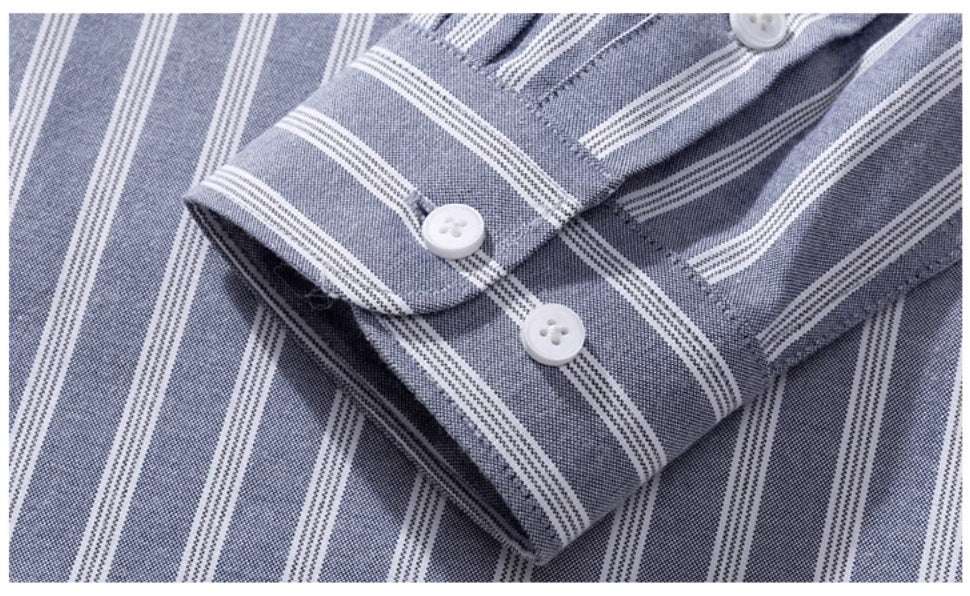 Camicia Oxford Uomo a Righe - Old Money®