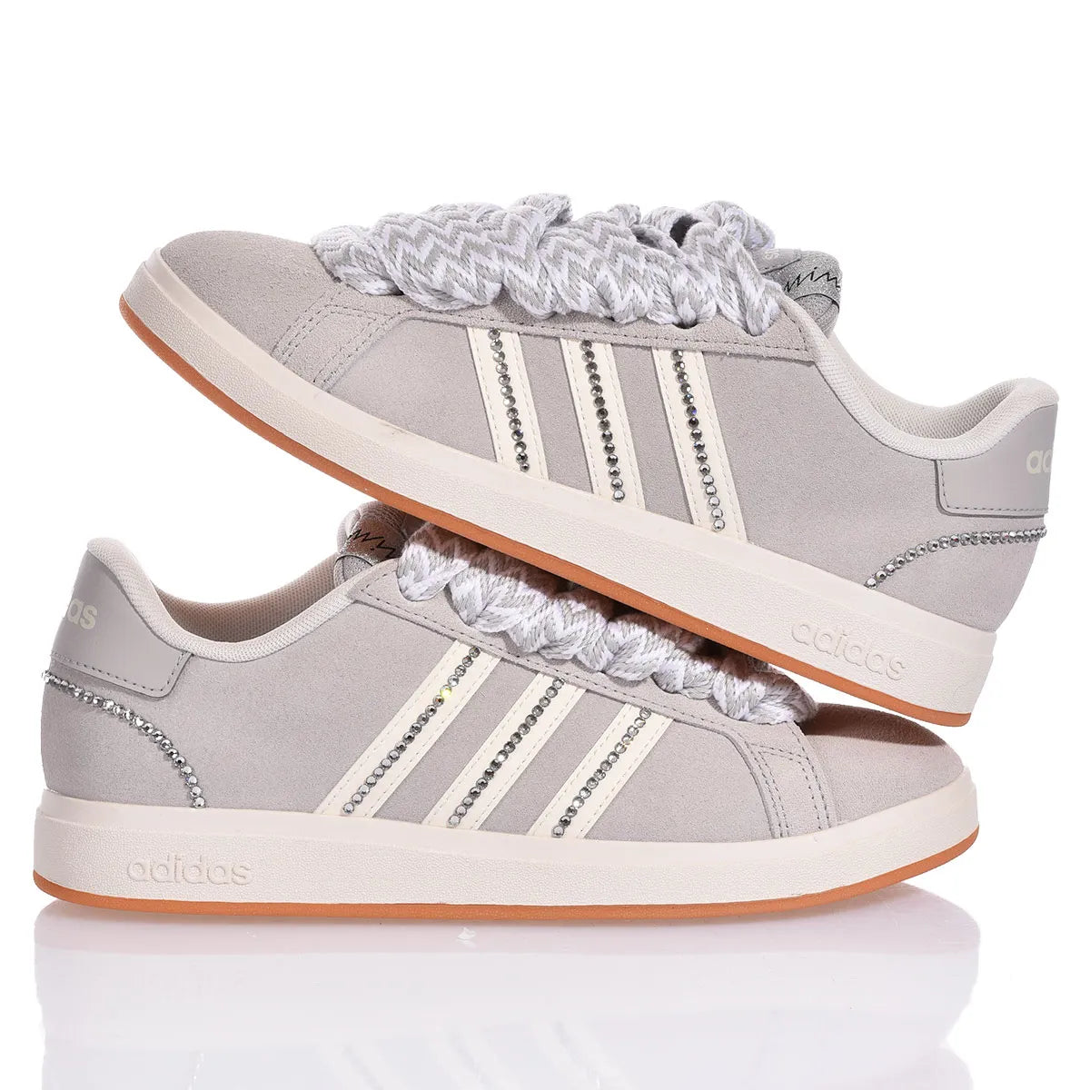 Adidas Grey Swarovski