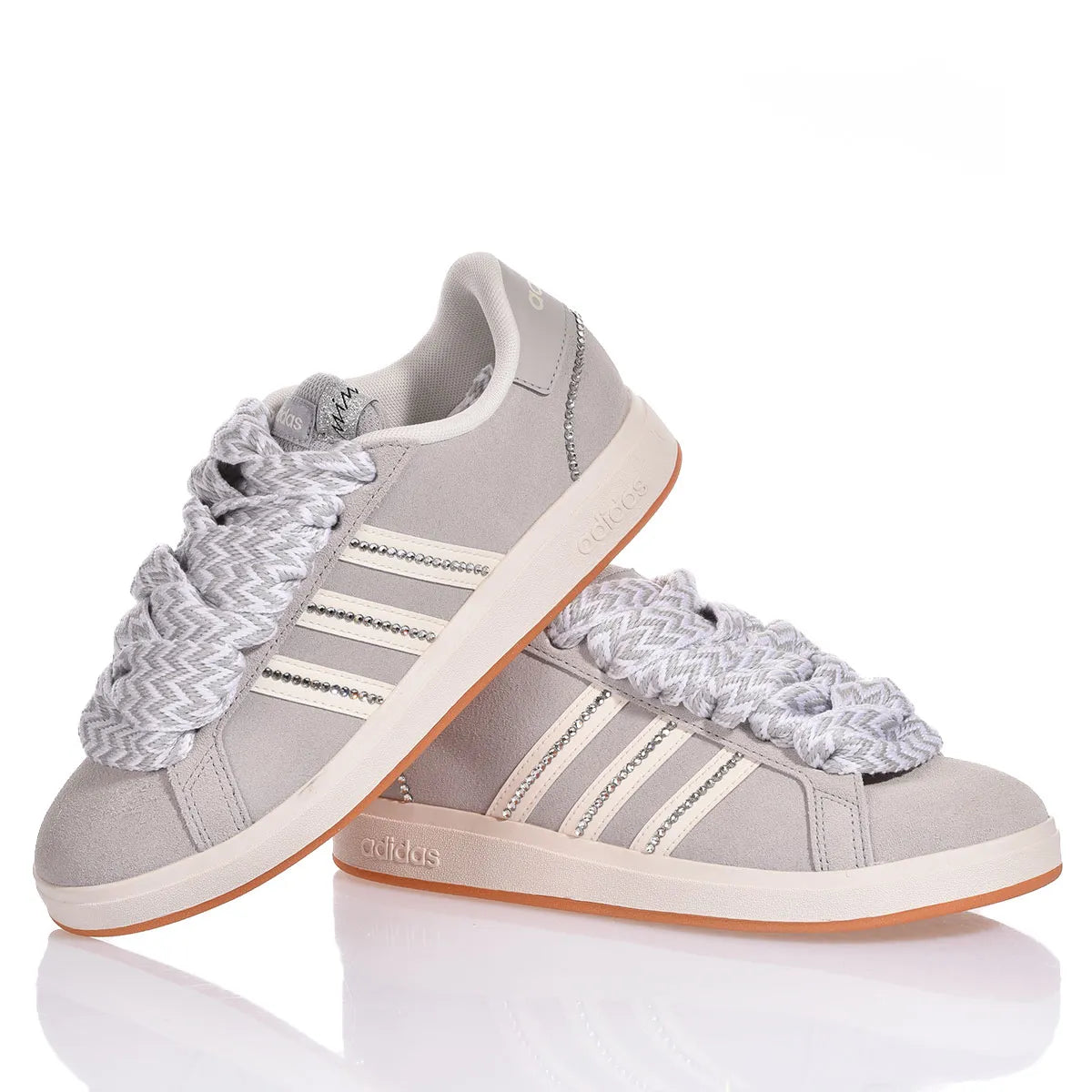 Adidas Grey Swarovski