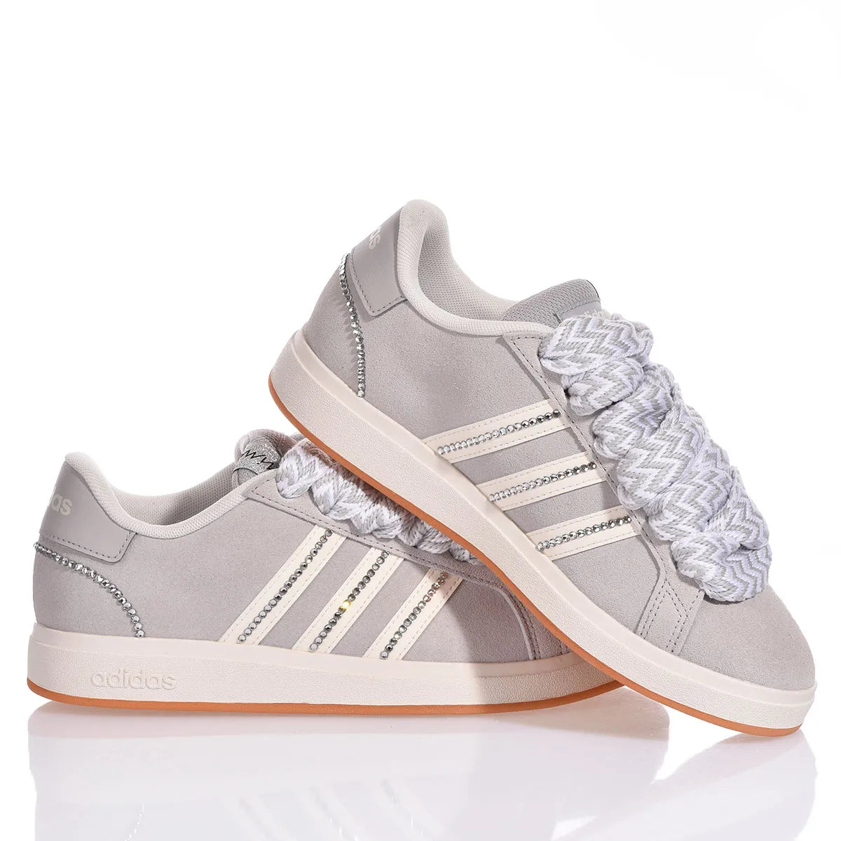 Adidas Grey Swarovski