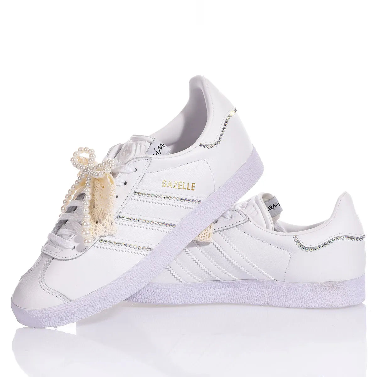 Adidas Gazelle White Glam