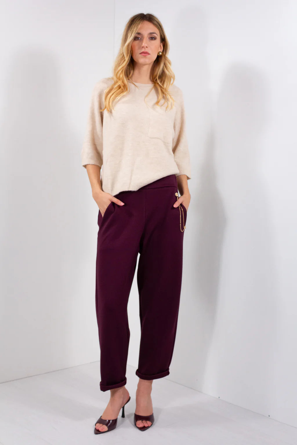 PANTALONE CARROT CATENA