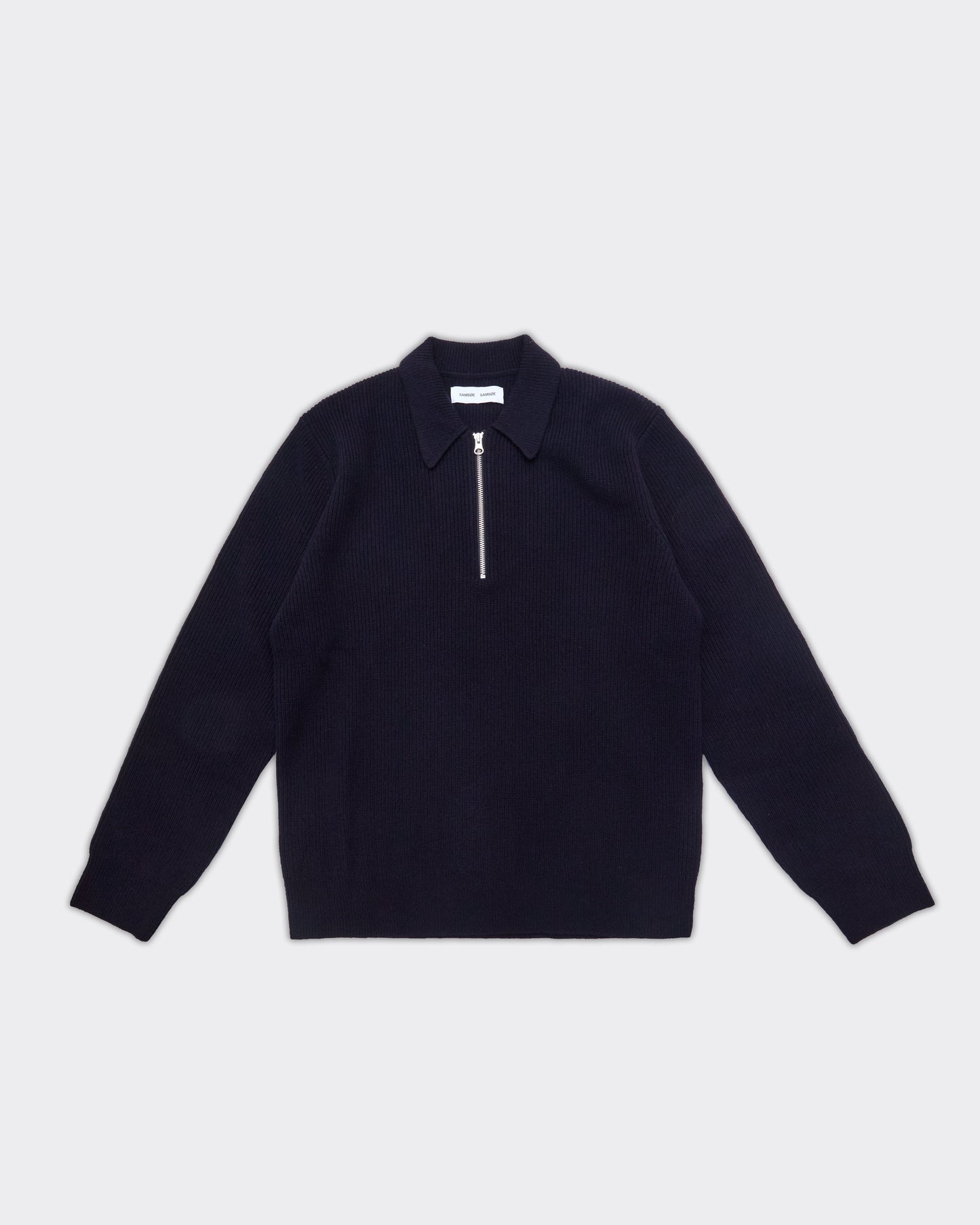 Polo Saiksaks Half Zip Knit Blu