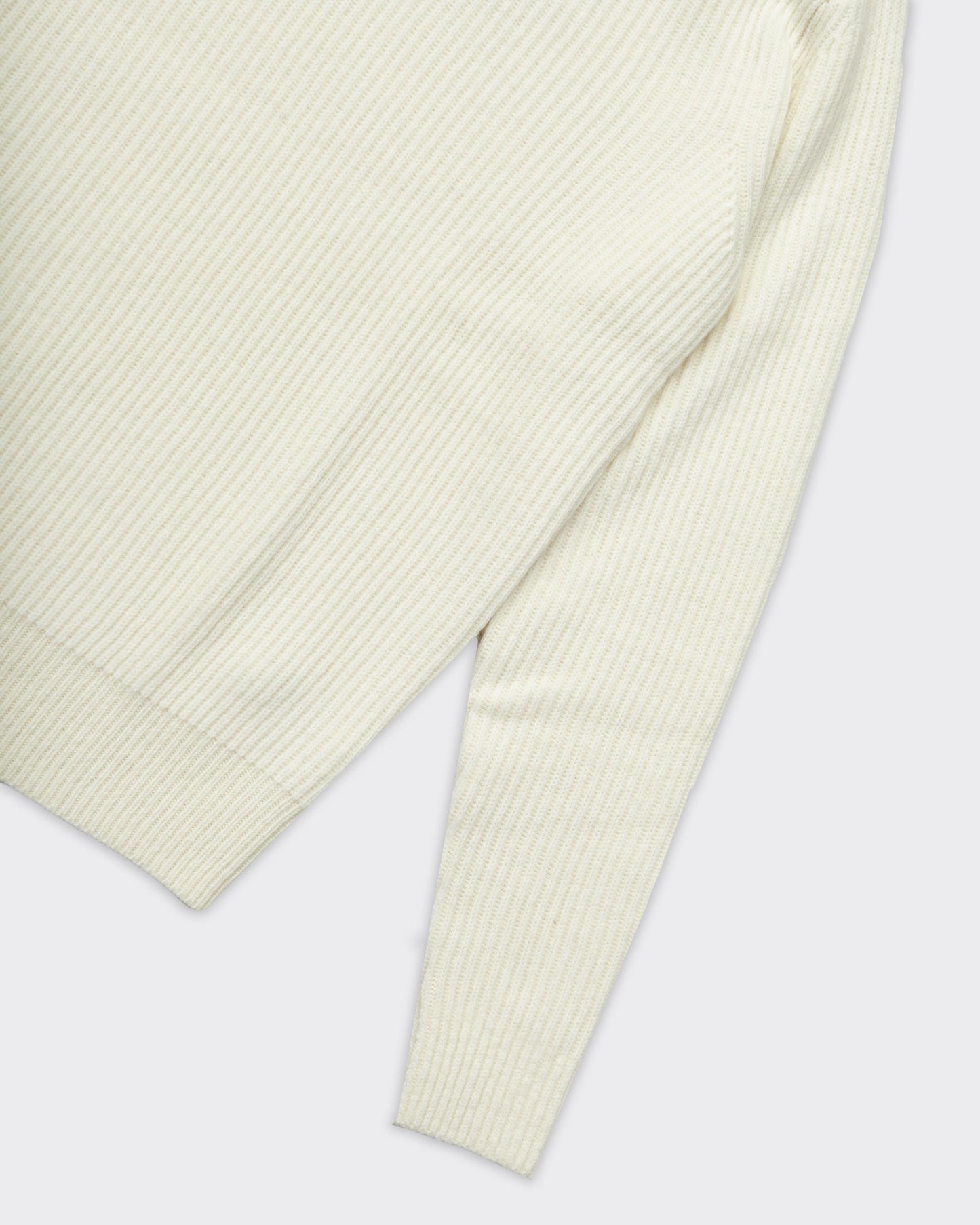 Maglione Eddie Knit Rib Rollneck Avorio