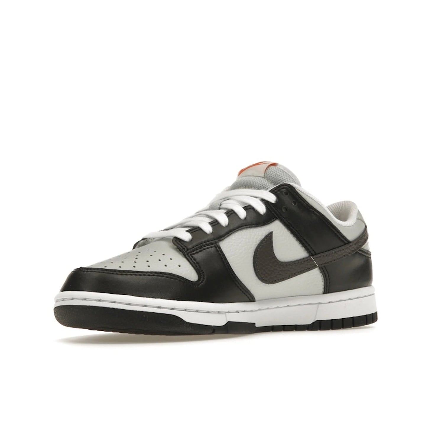 Nike Dunk Low Black Total Orange Mini Swoosh