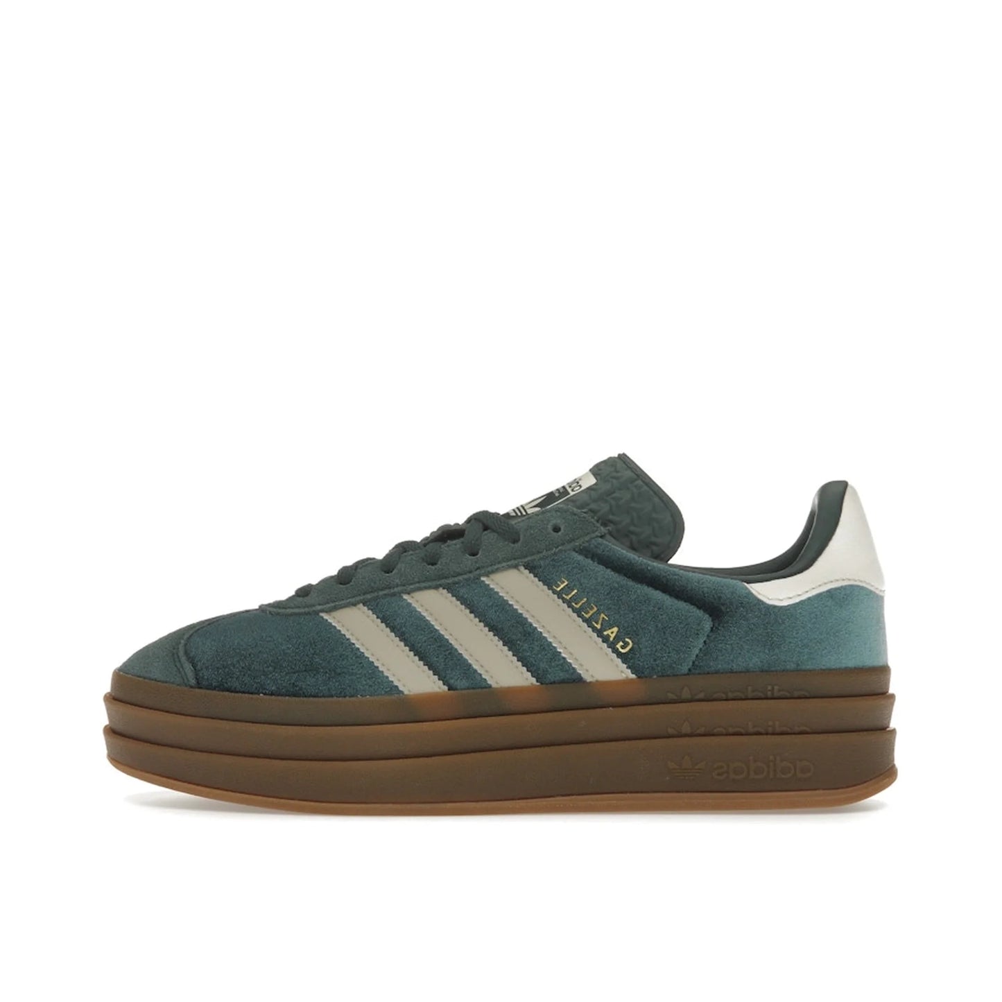 adidas Gazelle Bold Mineral Green Velvet (Women's)