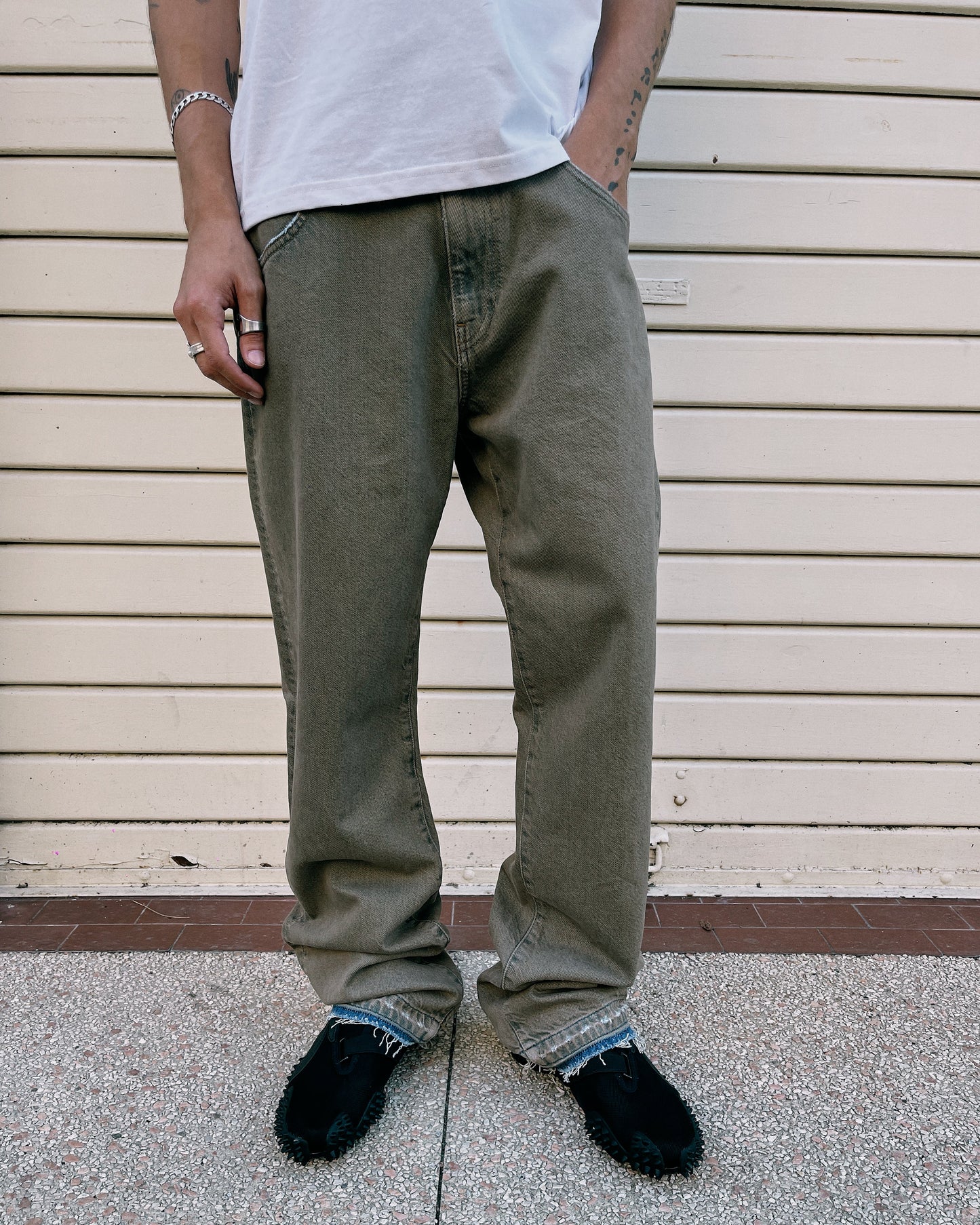 Jeans James Denim Mud Overdyed