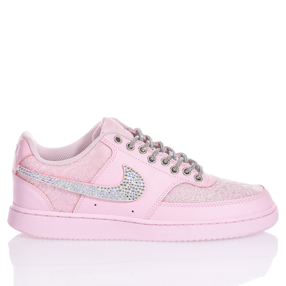 Nike Pink Foam Swarovski