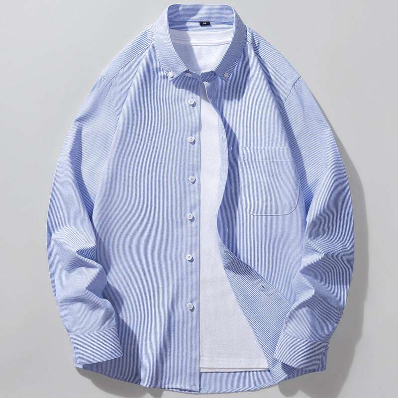 Camicia Oxford Uomo a Righe - Old Money®