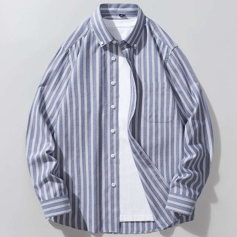 Camicia Oxford Uomo a Righe - Old Money®