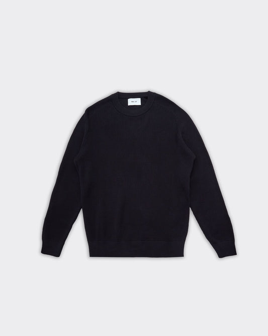 Maglione Kevin Ribbed Nero