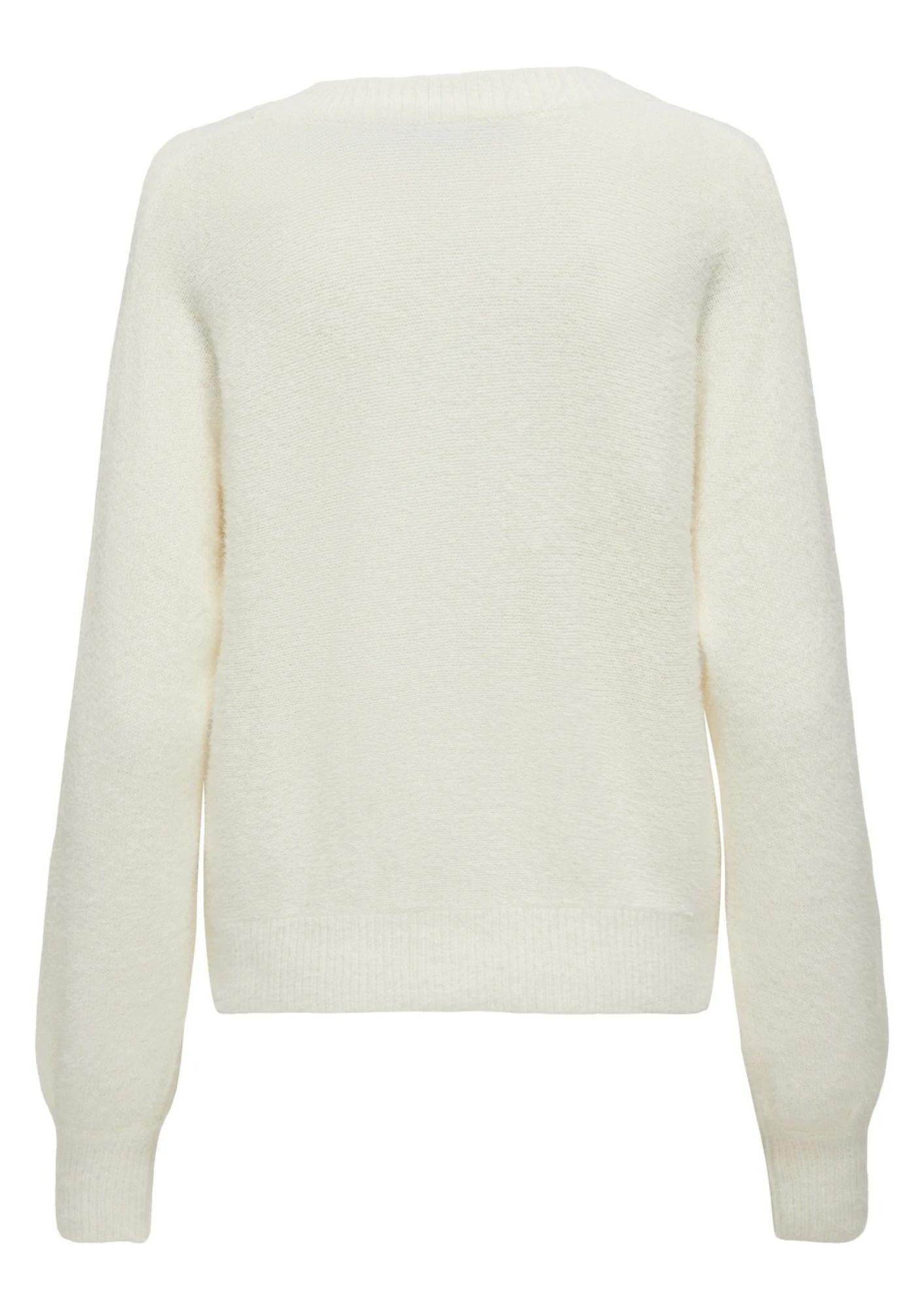 Cardigan Donna Onlella Bianco