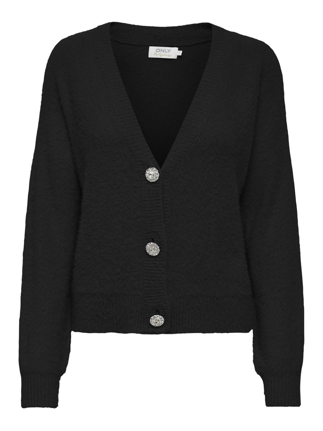 Cardigan Donna Onlella Nero