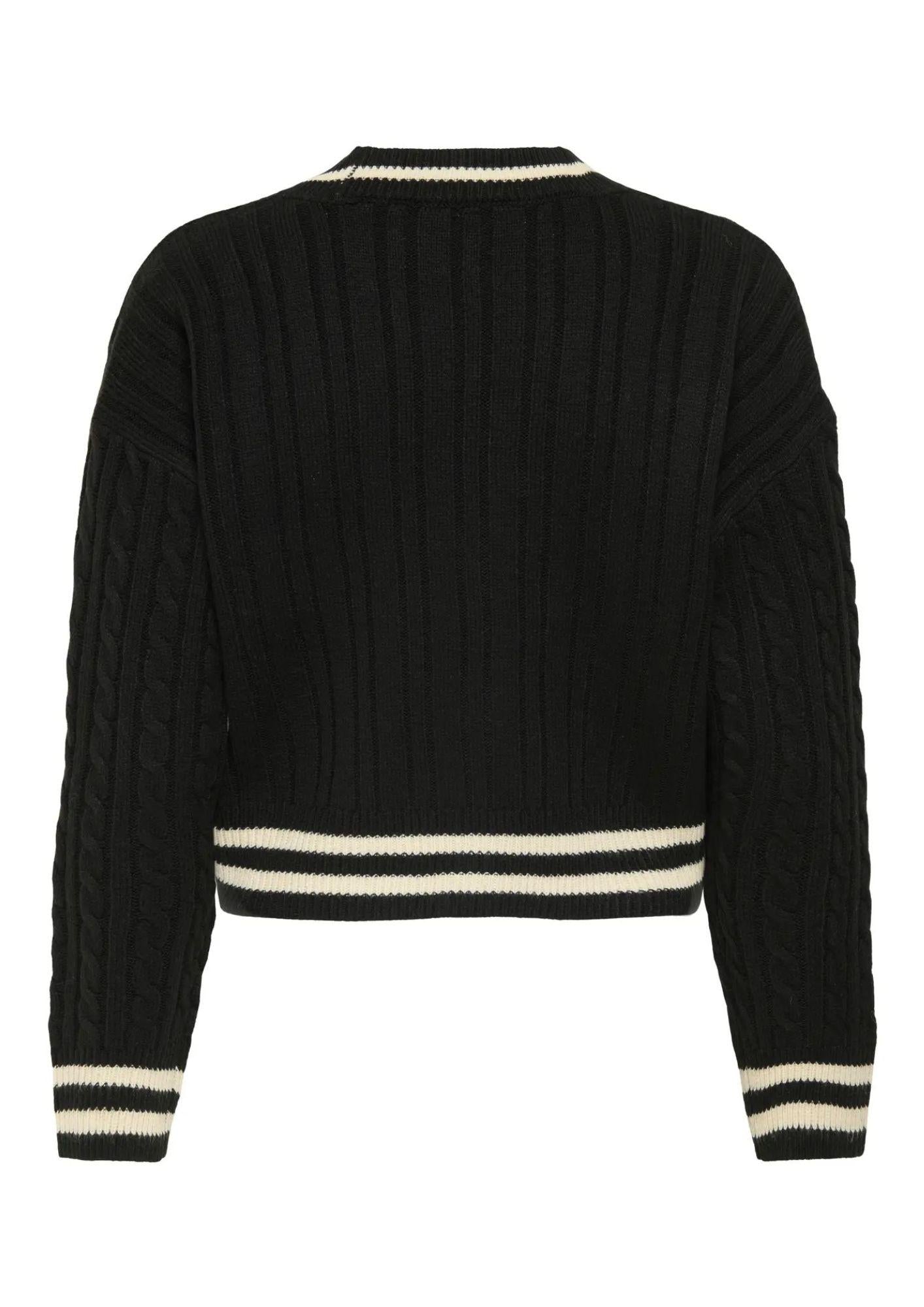 Cardigan Donna Only Thale Nero