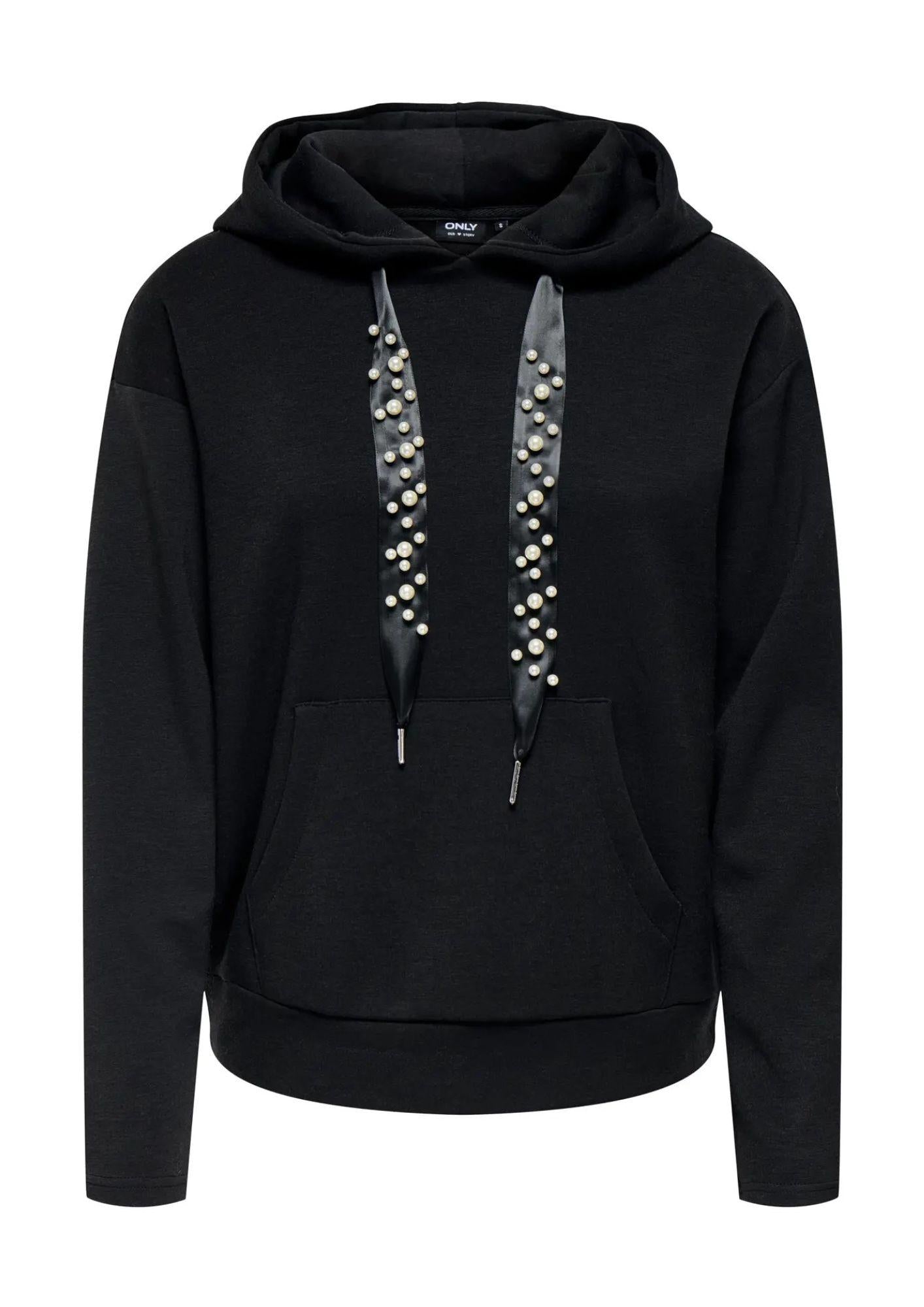 Felpa Donna Only Onlfancy Nero