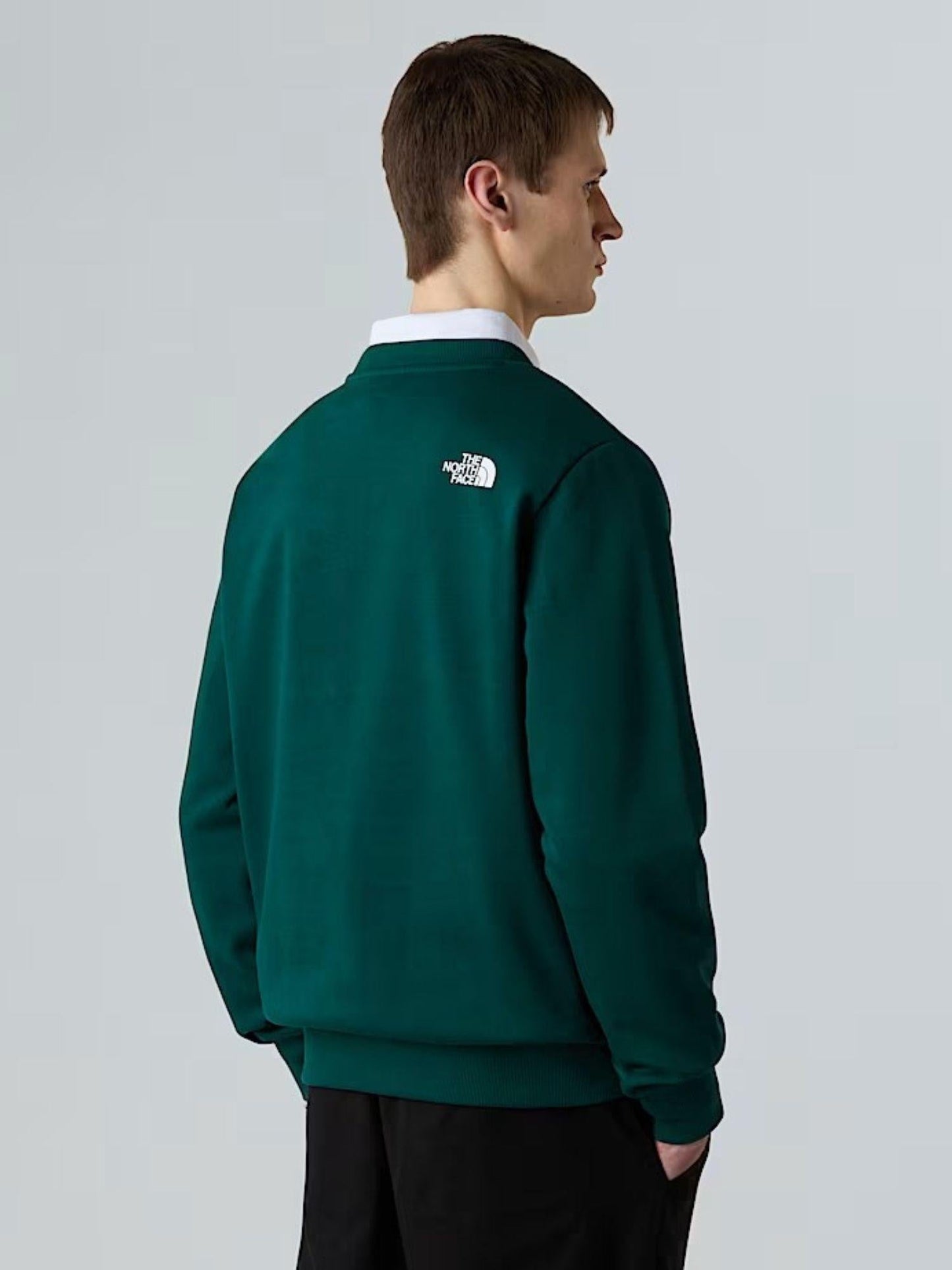 The North Face Felpa Uomo Simple Dome Verde Caccia