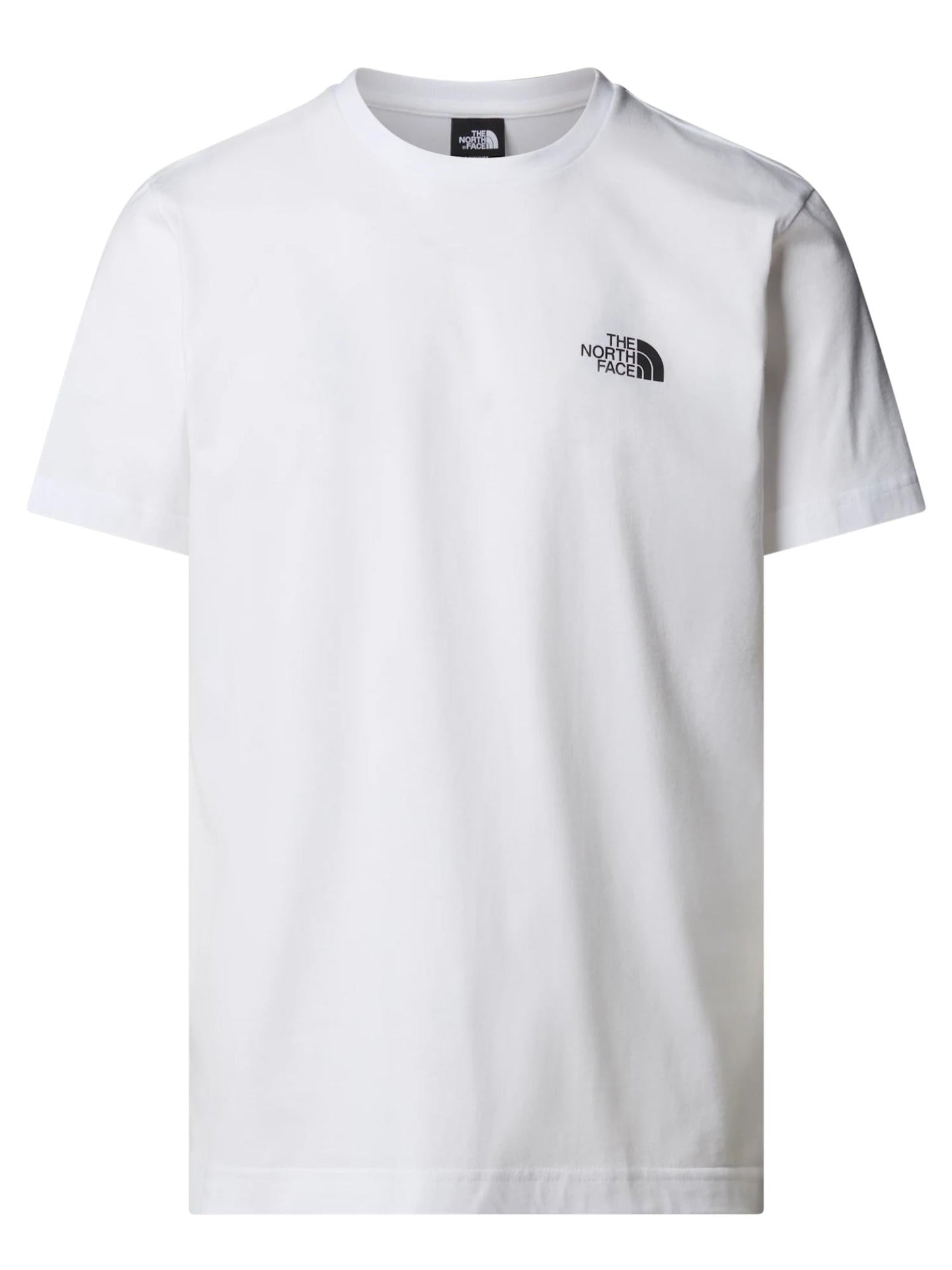 The North Face T-Shirt Uomo Mountain Sketch Bianco