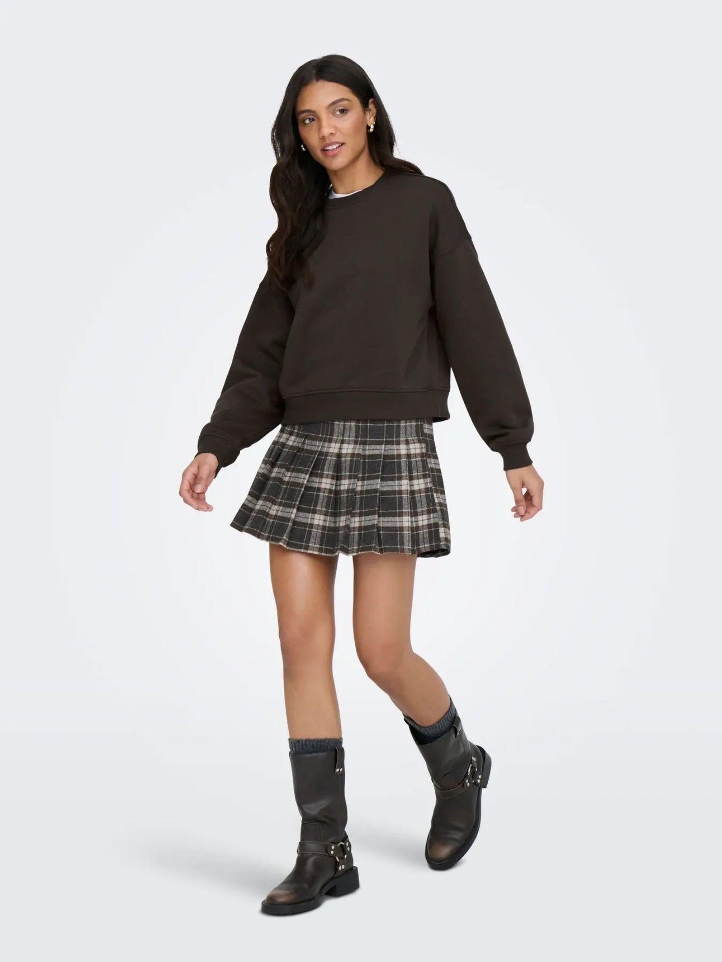 Only Felpa Donna Best Marrone Chocolate Torte