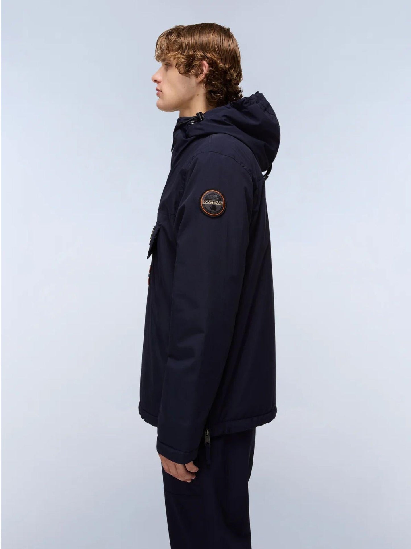 Napapijri Giacca Anorak Invernale Uomo Rainforest Blu Scuro