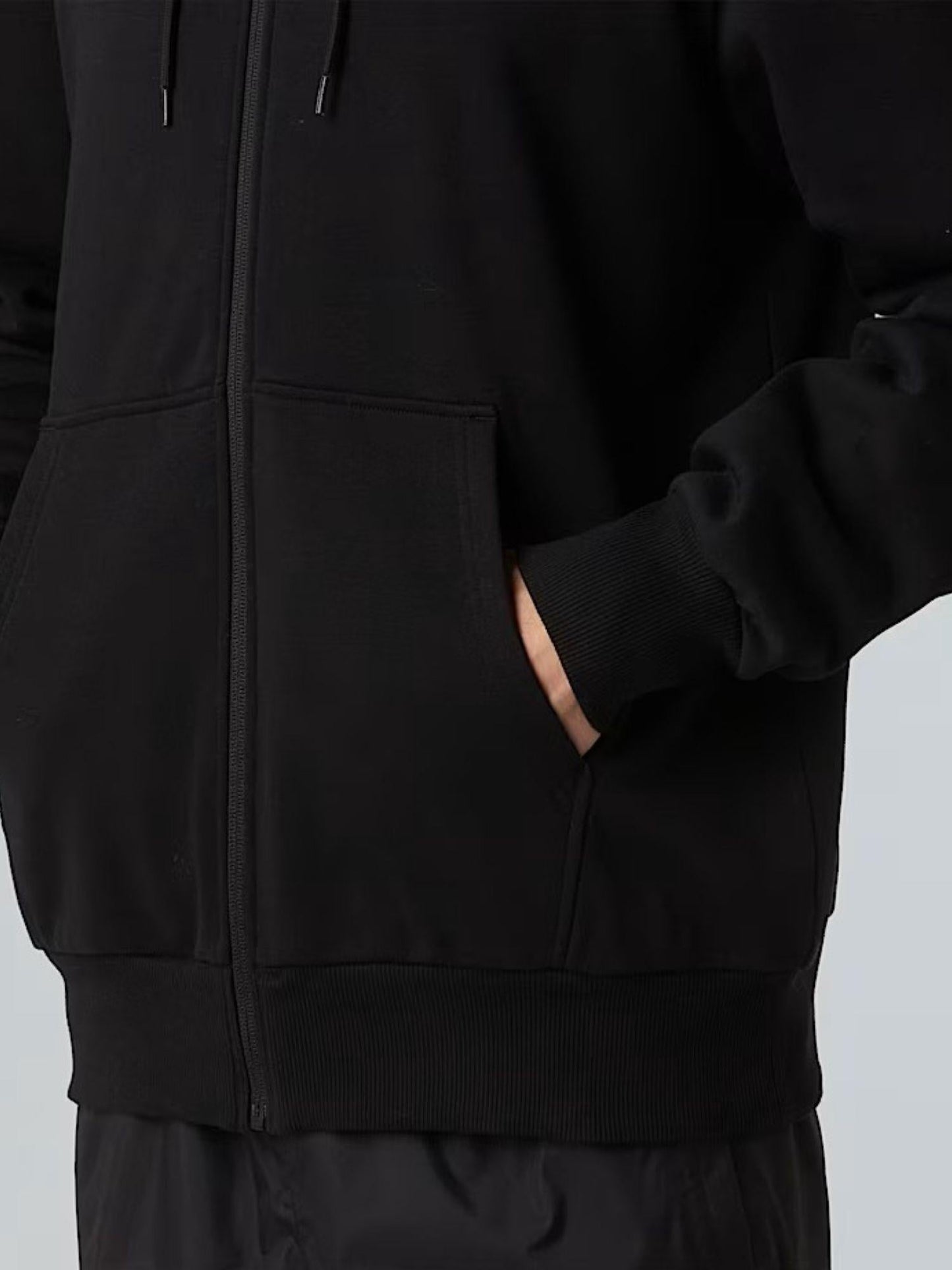 The North Face Felpa Uomo Simple Dome Con Cappuccio e Cerniera Integrale Nero