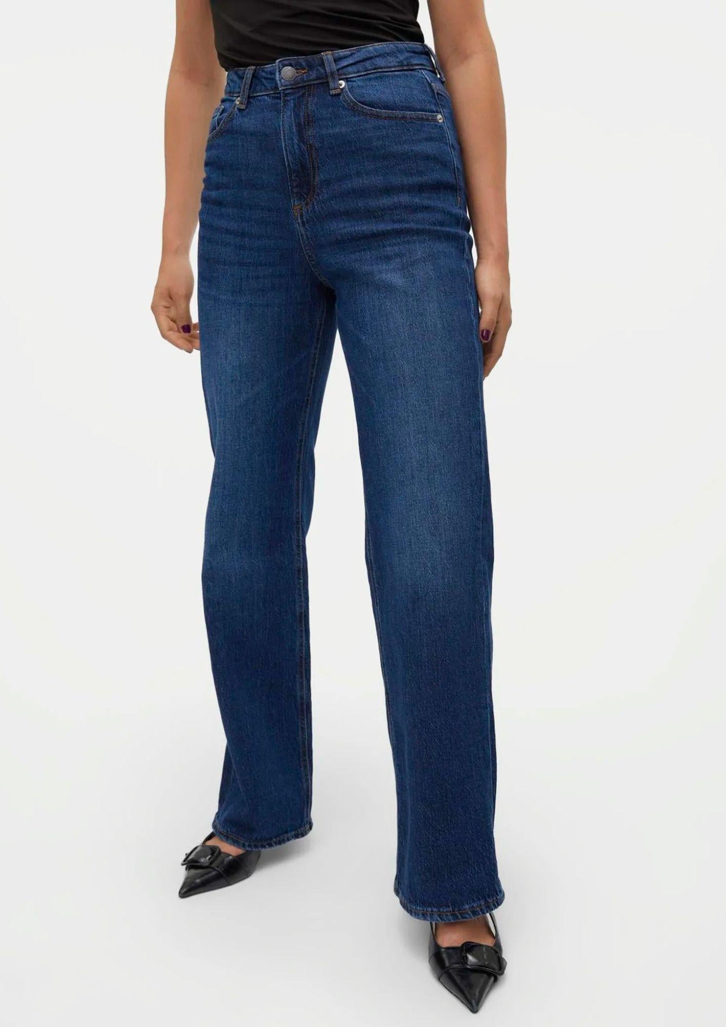 Vero Moda Jeans Donna Tessa Blu Scuro