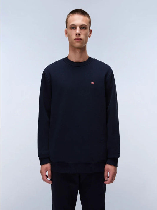 Napapijri Felpa Uomo Balis Blu Scuro