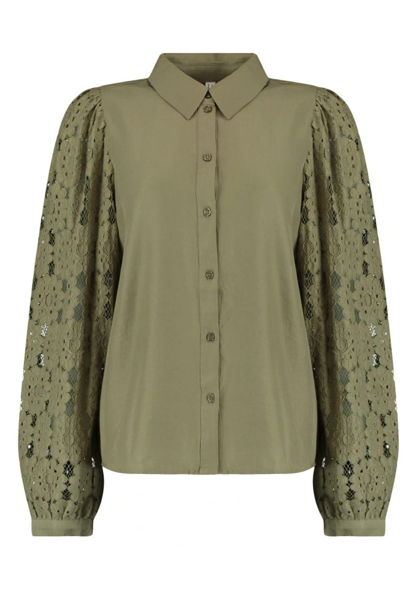 Vero Moda Camicia Donna Fabena Verde