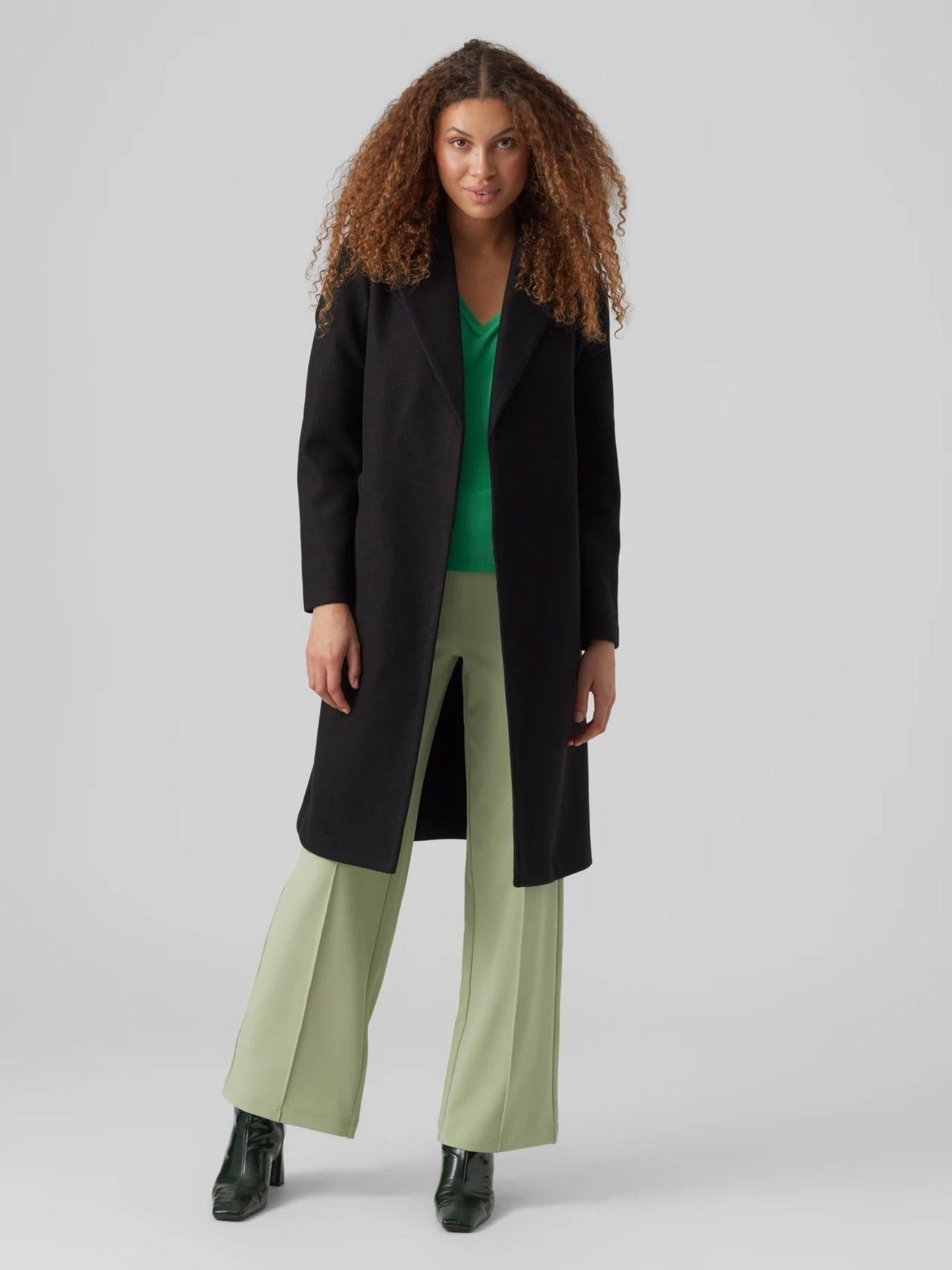 Vero Moda Cappotto Donna Fortuneaya Nero