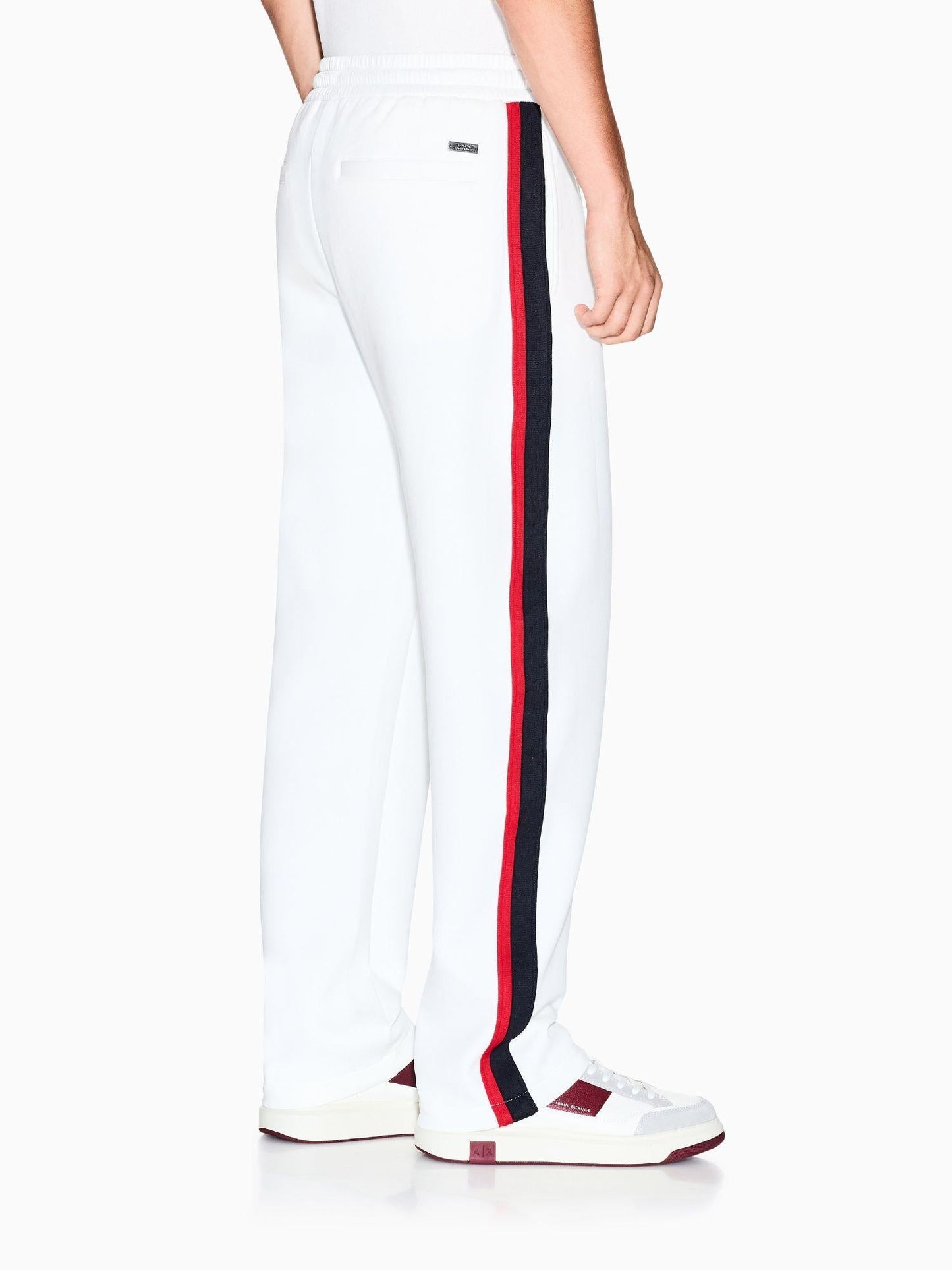 Armani Exchange Pantaloni Sportivi Uomo Bianchi