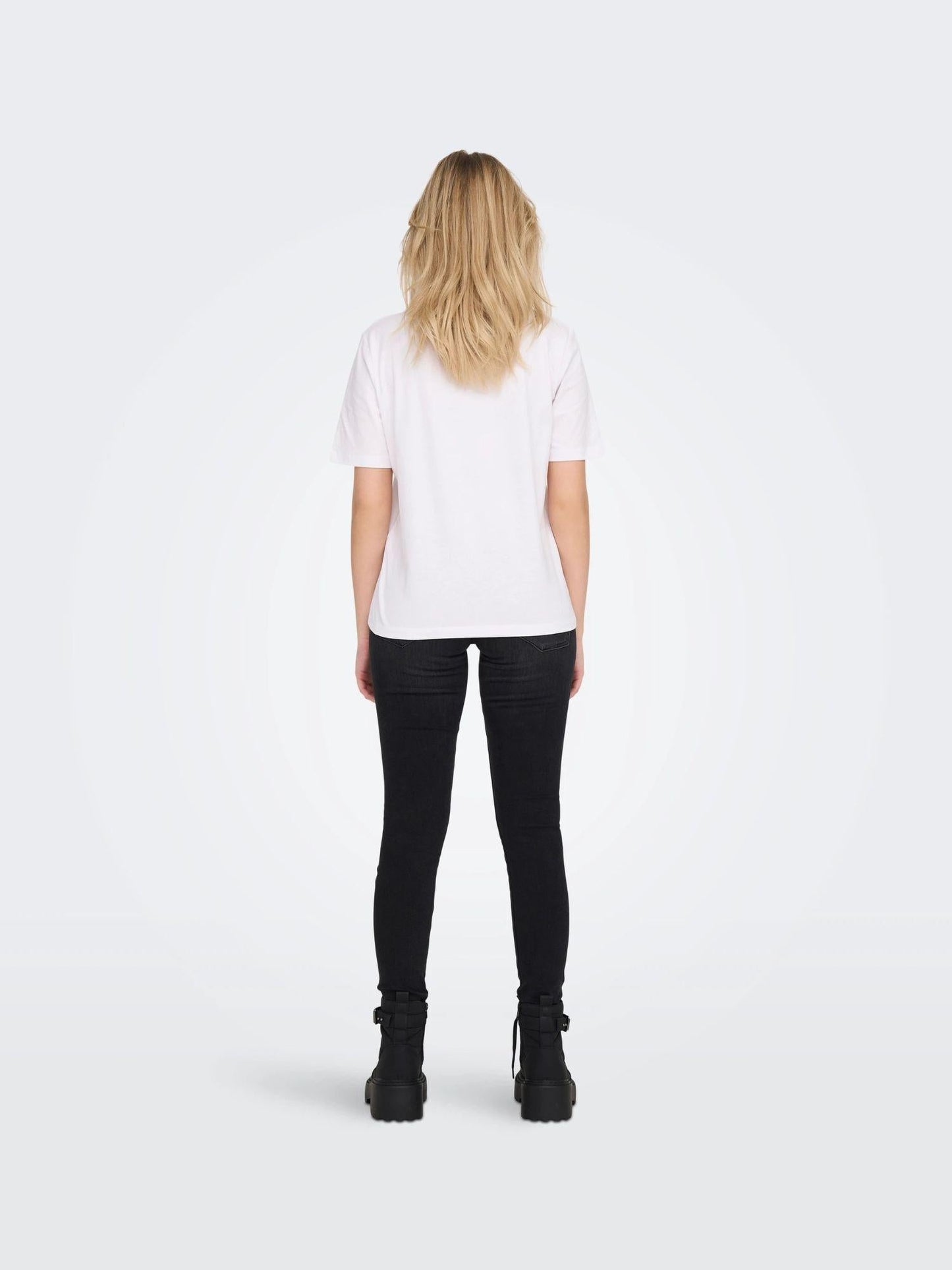 Only T-Shirt Donna Only Bianco