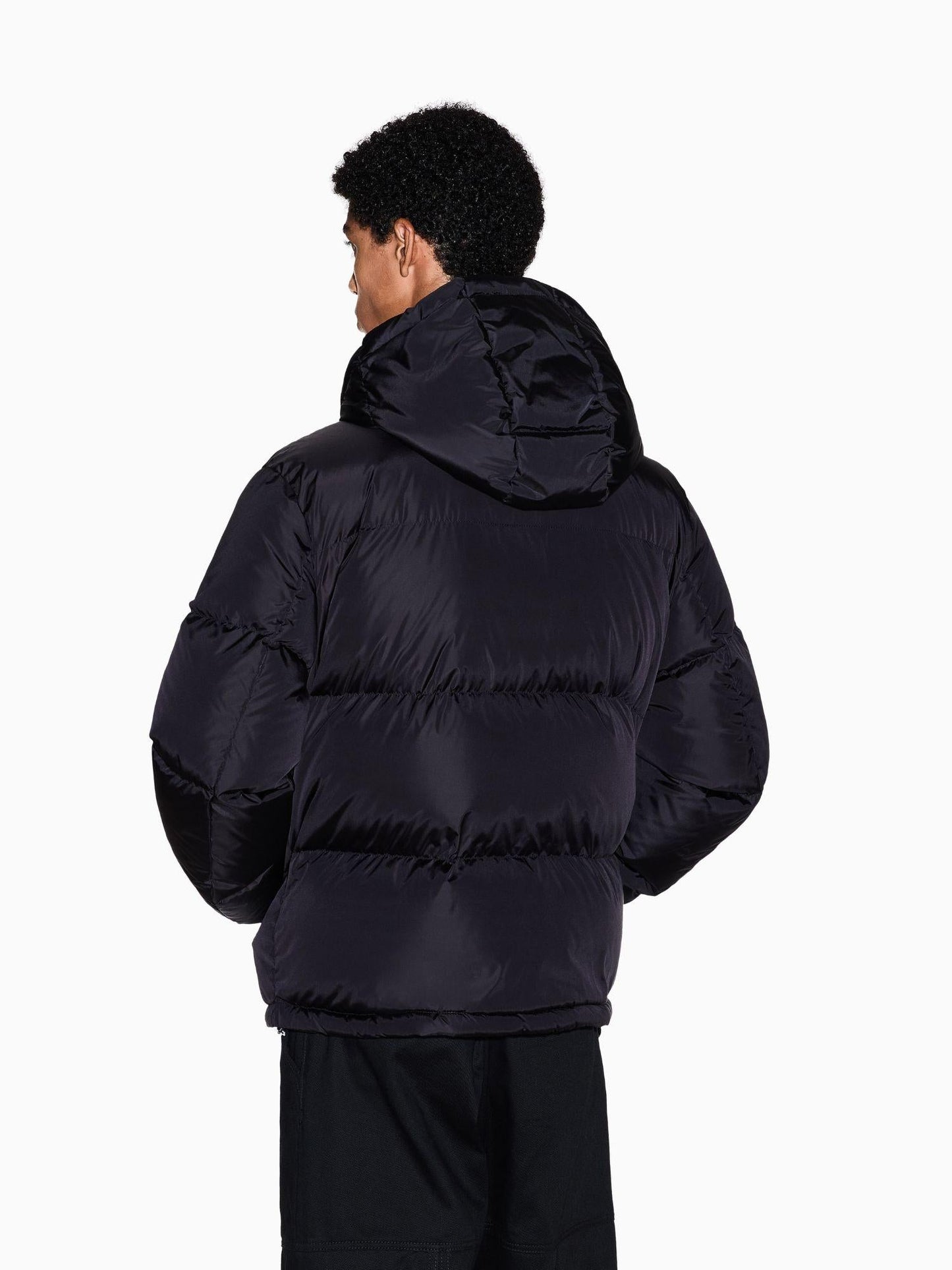 Armani Exchange Piumino Uomo con Cappuccio Nero