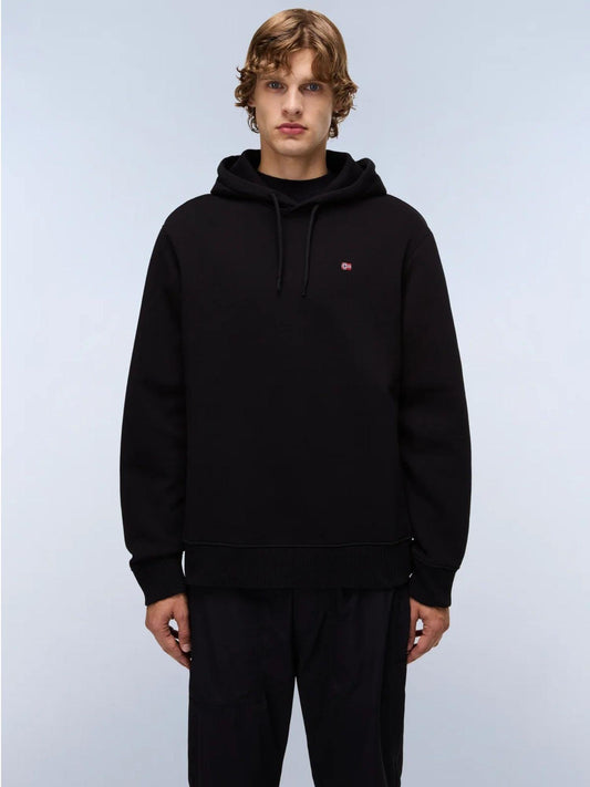 Napapijri Felpa Uomo Balis Con Cappuccio Nero