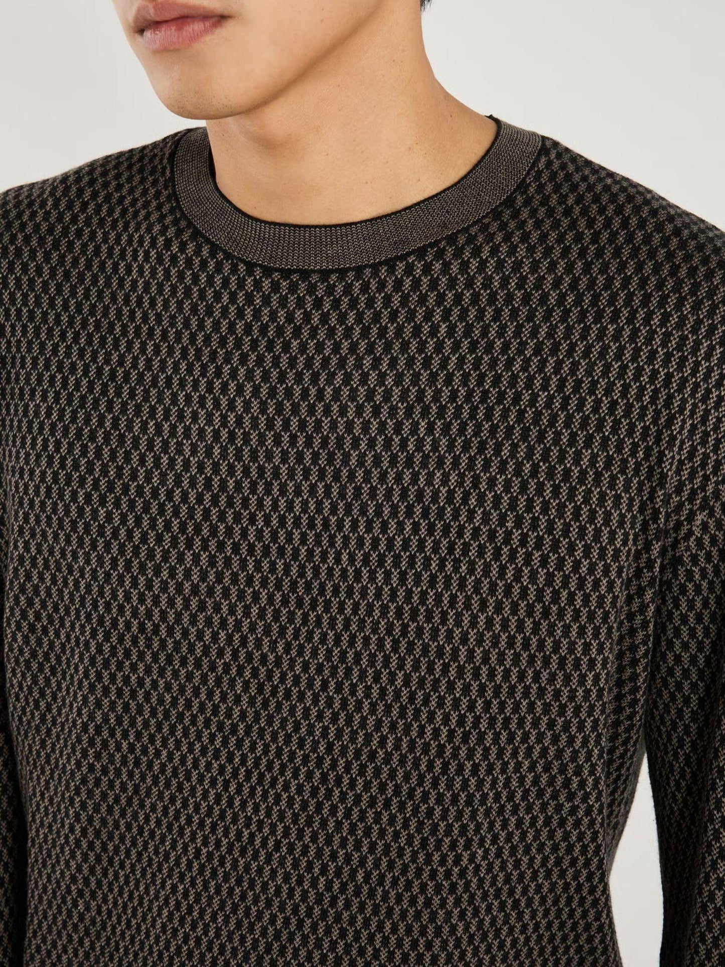 Armani Exchange Maglione Uomo Nero Driftwood Ches