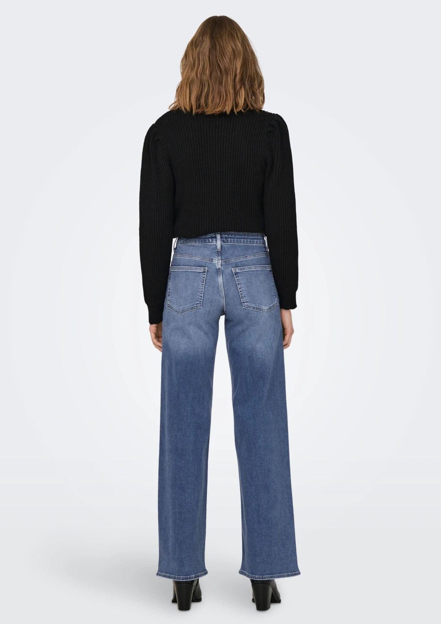 Only Jeans Donna Onlmadison Medium,Blue Denim